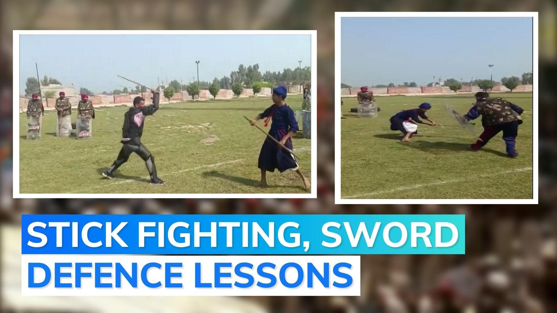 Punjab cops get 'Gatka' martial arts training from Nihang Sikhs, days after clash with Amritpal followers