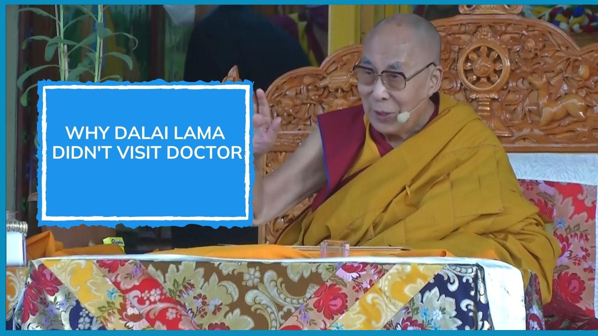 Watch: Dalai Lama's boxing joke in 1st public appearance in two years amid Covid | Dharamshala