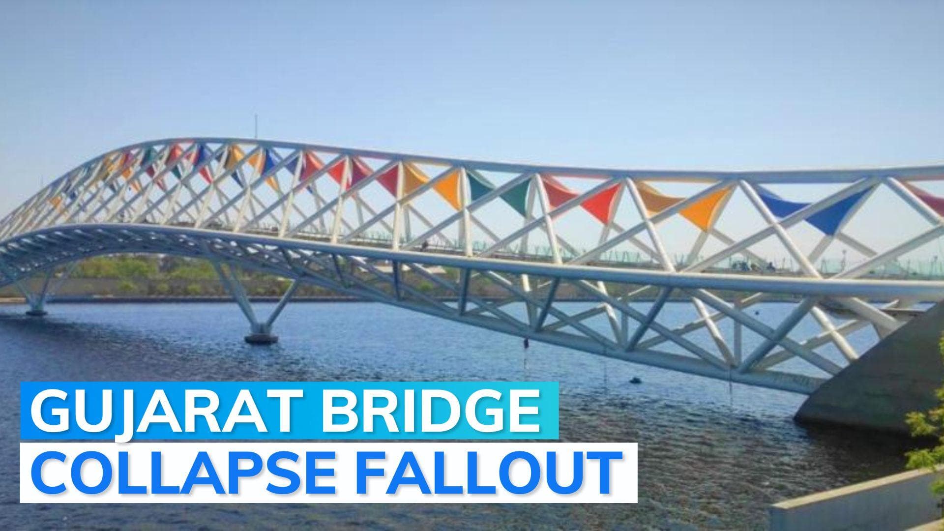 Morbi tragedy: restrictions imposed on newly opened Atal Bridge in Ahmedabad