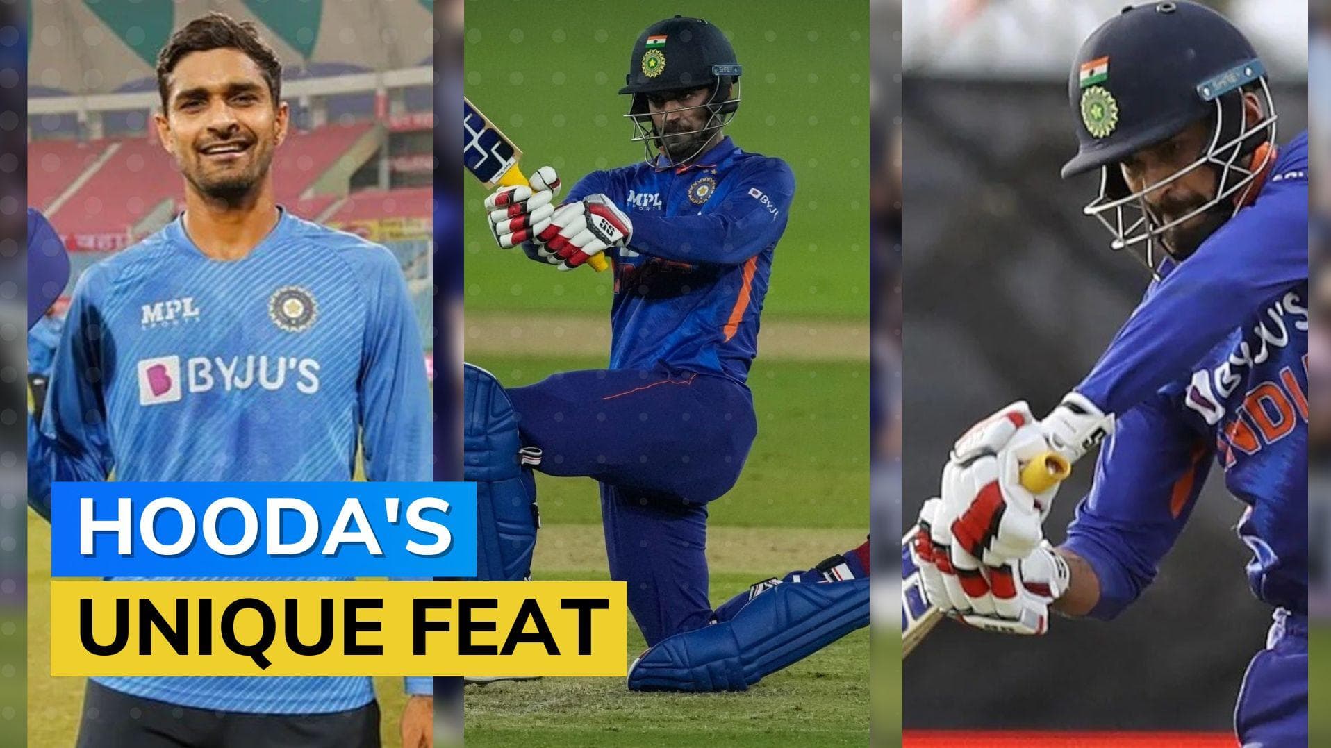 IND Vs ZIM: Deepak Hooda creates unique record after India's win in 2nd ODI in Zimbabwe