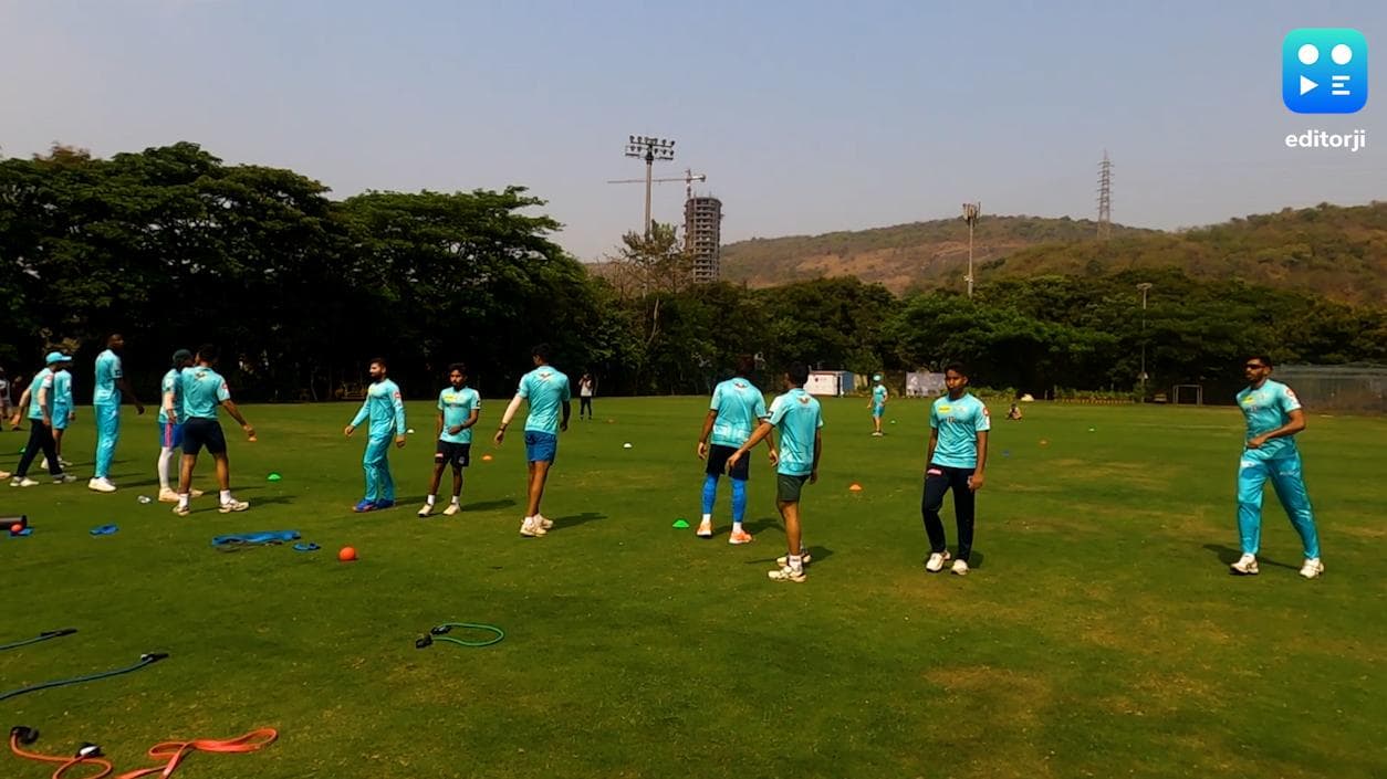 Exclusive IPL 2022 WATCH : এডিটরজি এক্সক্লুসিভ - মুম্বইয়ের গরম উপেক্ষা করে নেমে মগ্ন লখনউ সুপার জায়েন্টস