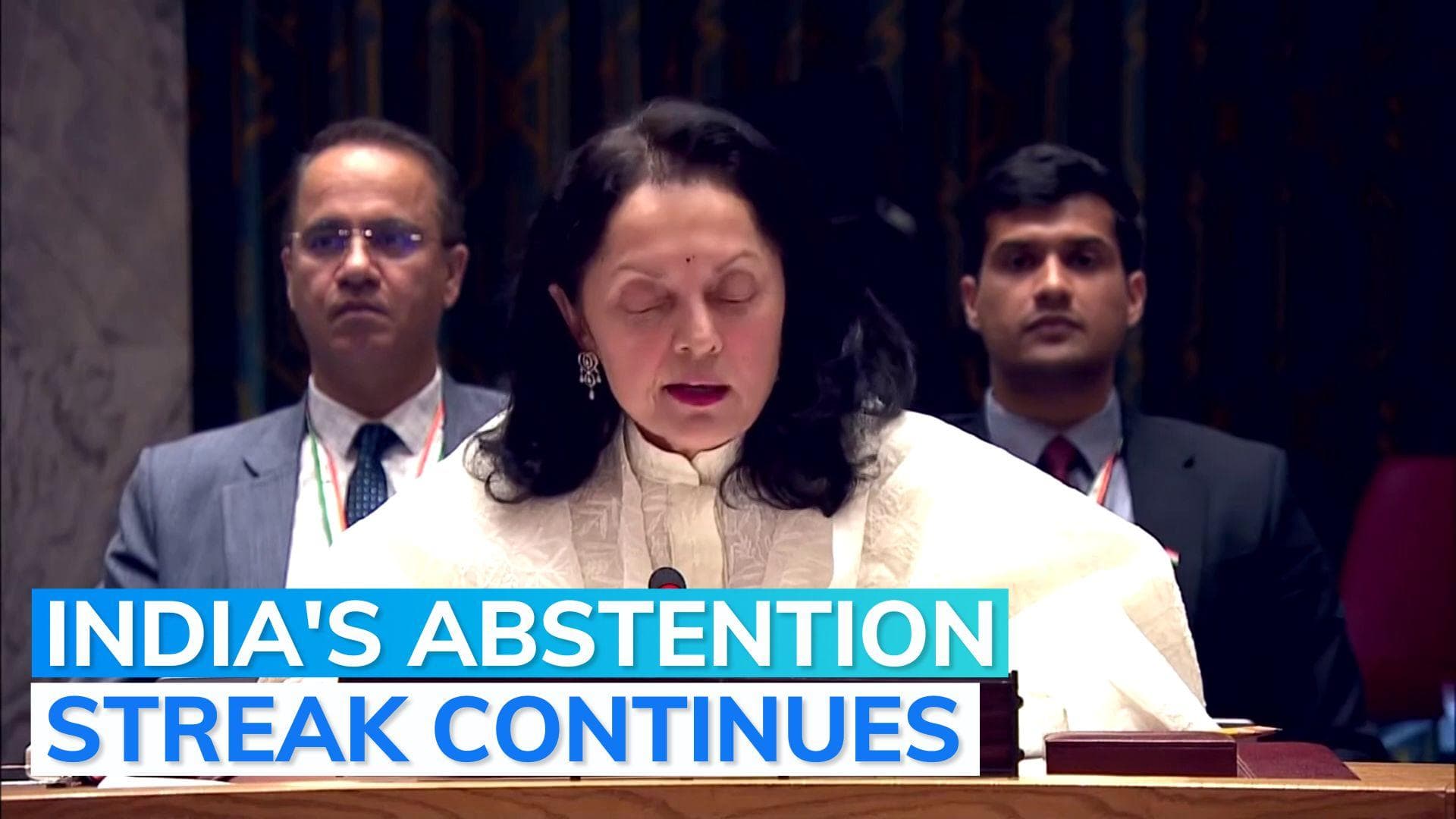 India abstains on UN resolution that condemns Russia's 'illegal' referendums