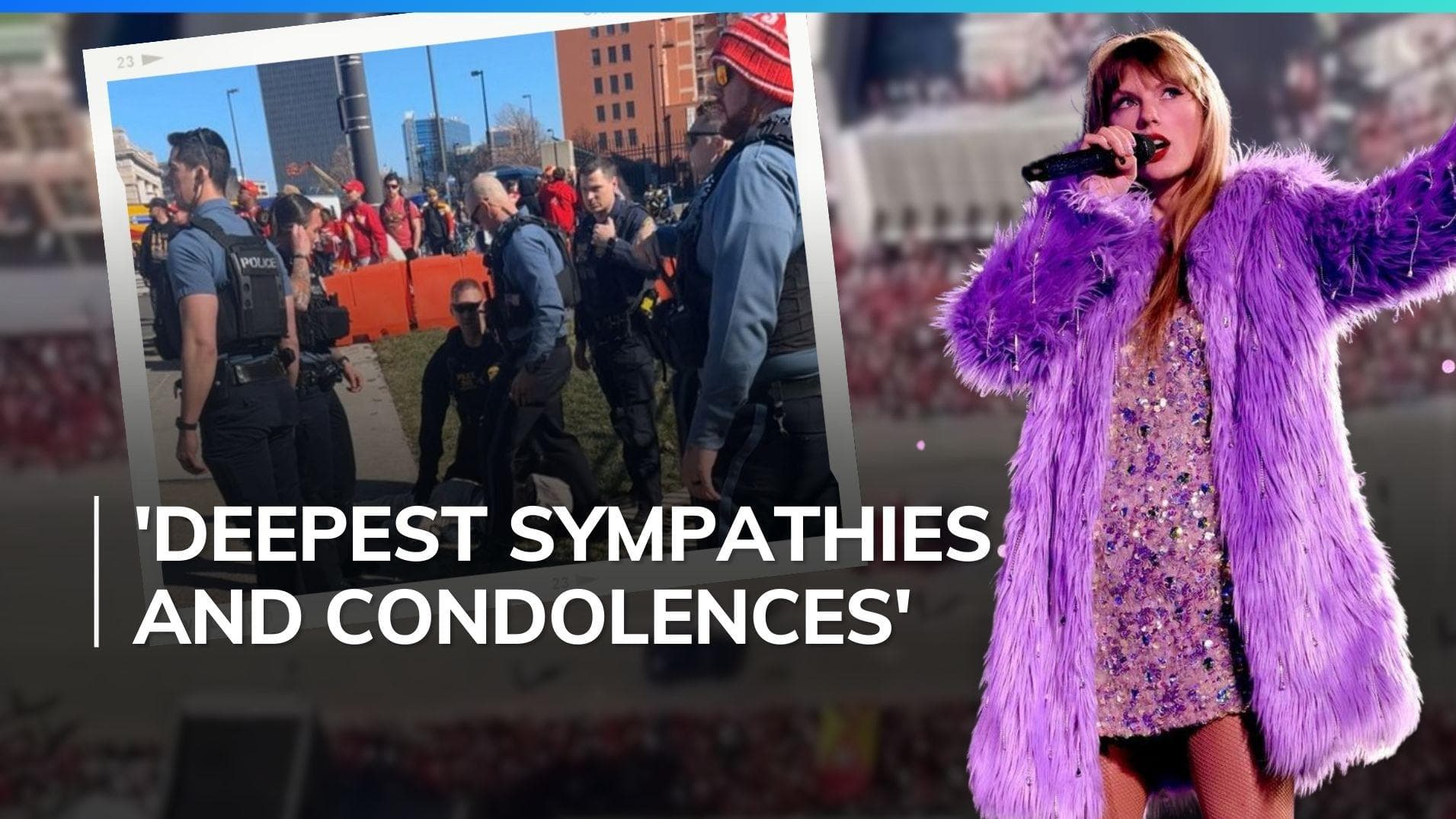 Pop sensation Taylor Swift donates $100k to family of woman killed at Chiefs victory parade 