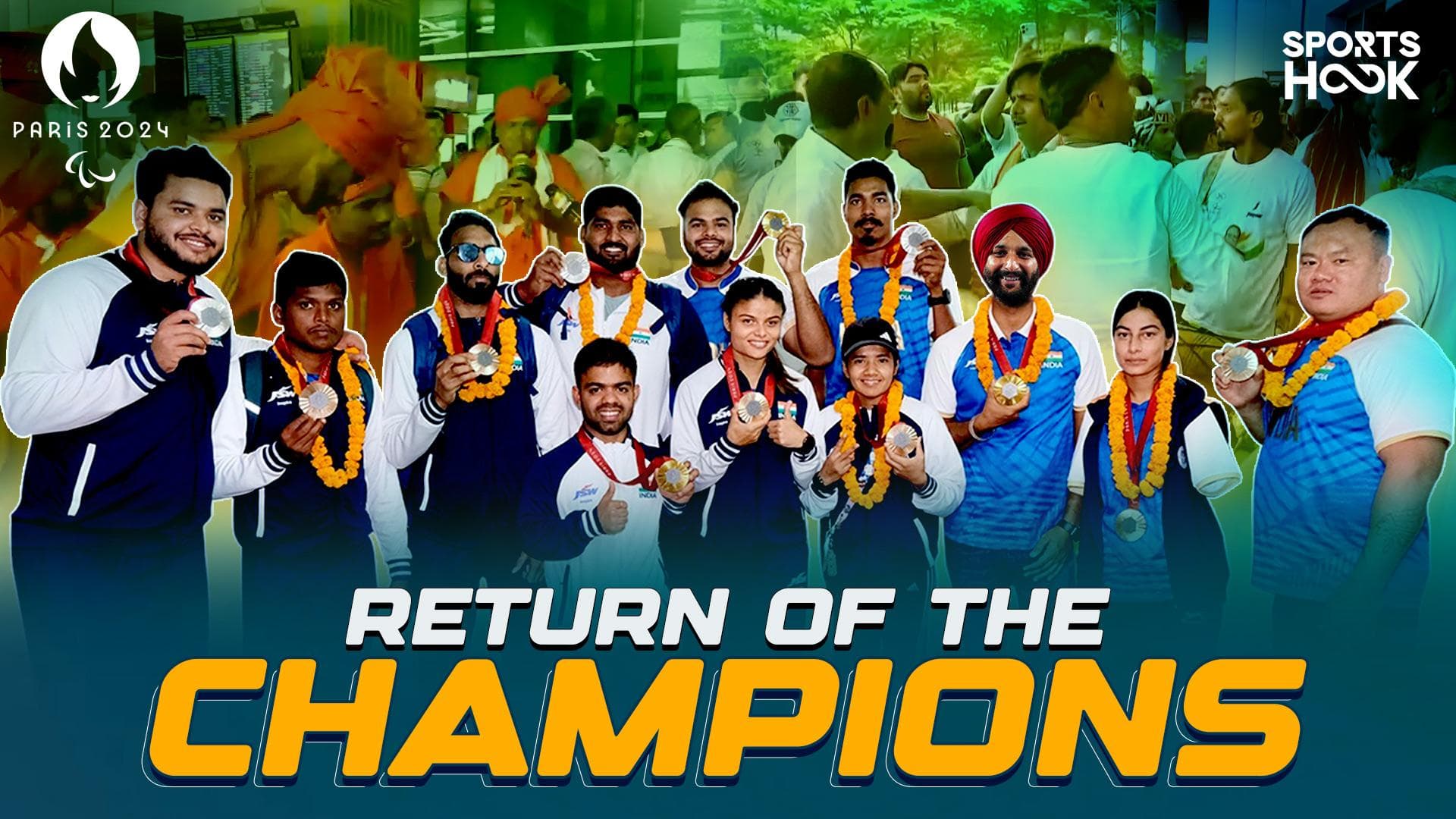 Watch: With 29 Medals, Paralympic Champions Return Home To Hero's Welcome