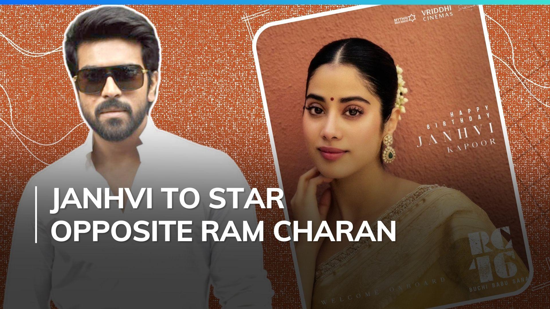Birthday girl Janhvi Kapoor joins Ram Charan in Buchi Babu Sana’s directorial; here’s what we know 