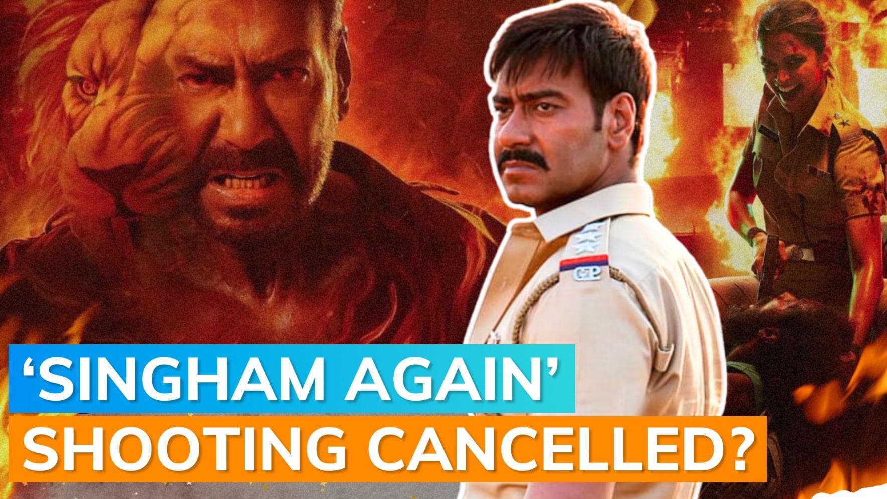 ‘Singham’ Ajay Devgn injures eye; temporary shoot halt for Rohit Shetty’s film 