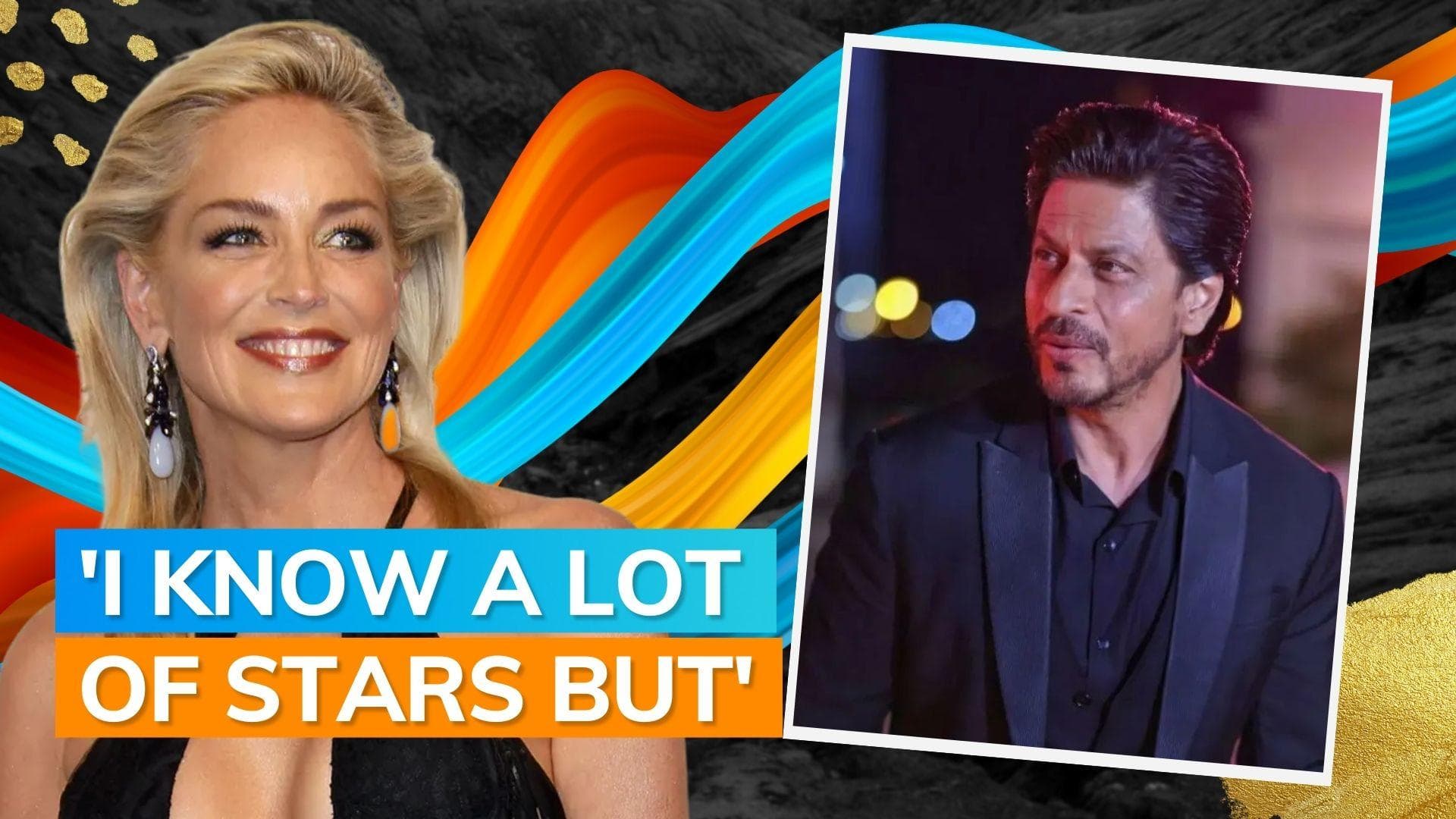Sharon Stone opens up about her reaction at the Red Sea Film Festival as she saw Shah Rukh Khan