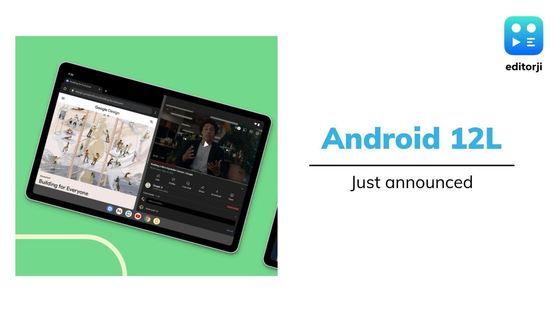 Google announces Android 12L with features for tablets and foldables