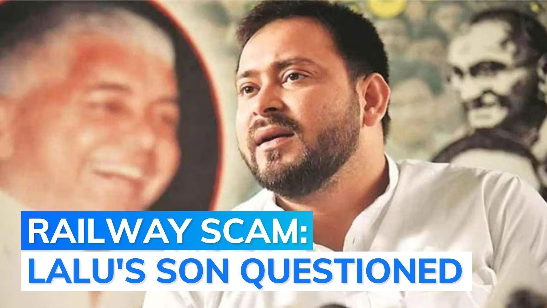 Land-for-jobs scam: CBI questions Bihar Deputy CM Tejashwi Yadav
