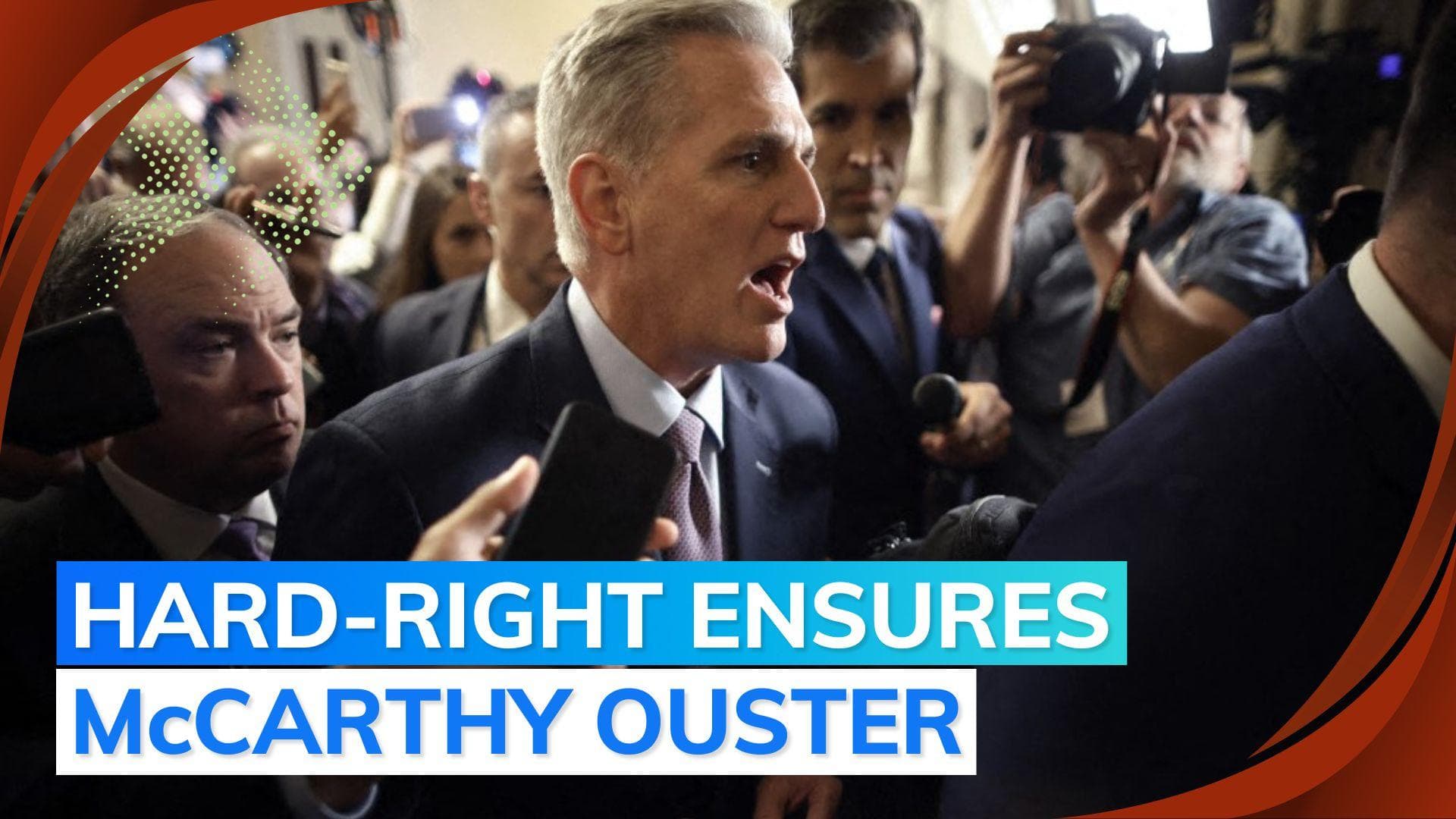 Kevin McCarthy ousted as US House speaker by hard-right Republicans