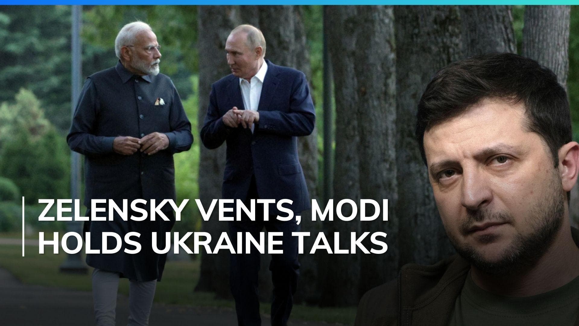 Ukraine President Zelensky 'disappointed' with Modi meeting Putin  