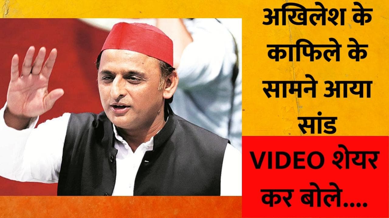 बड़ा कठिन है यूपी में सफर जो चल सको तो चलो... अखिलेश ने VIDEO शेयर कर कसा तंज