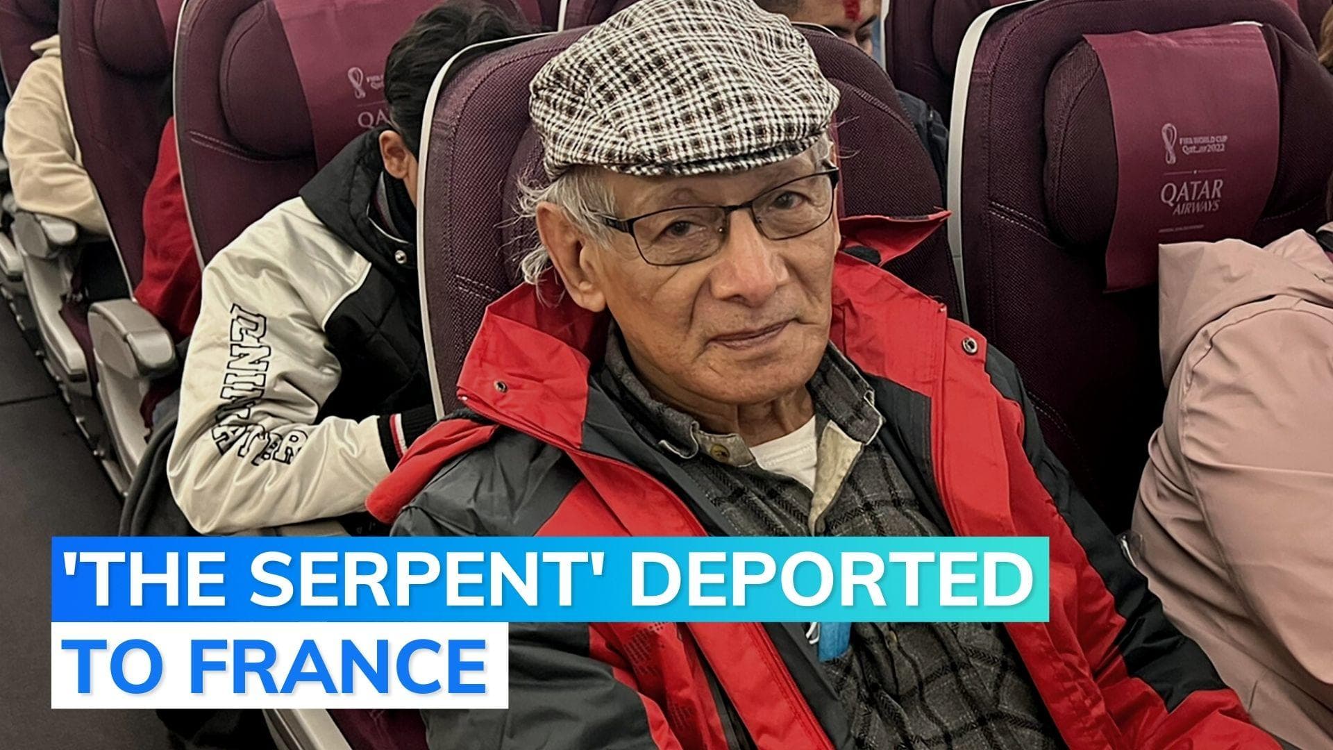 Serial killer Charles Sobhraj arrives in France from Nepal after release