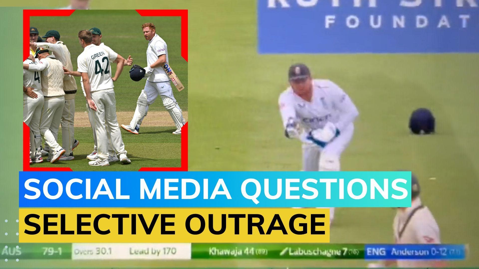 Netizens slam England after video of Bairstow trying to run out Labuschagne surfaces | Ashes 2023