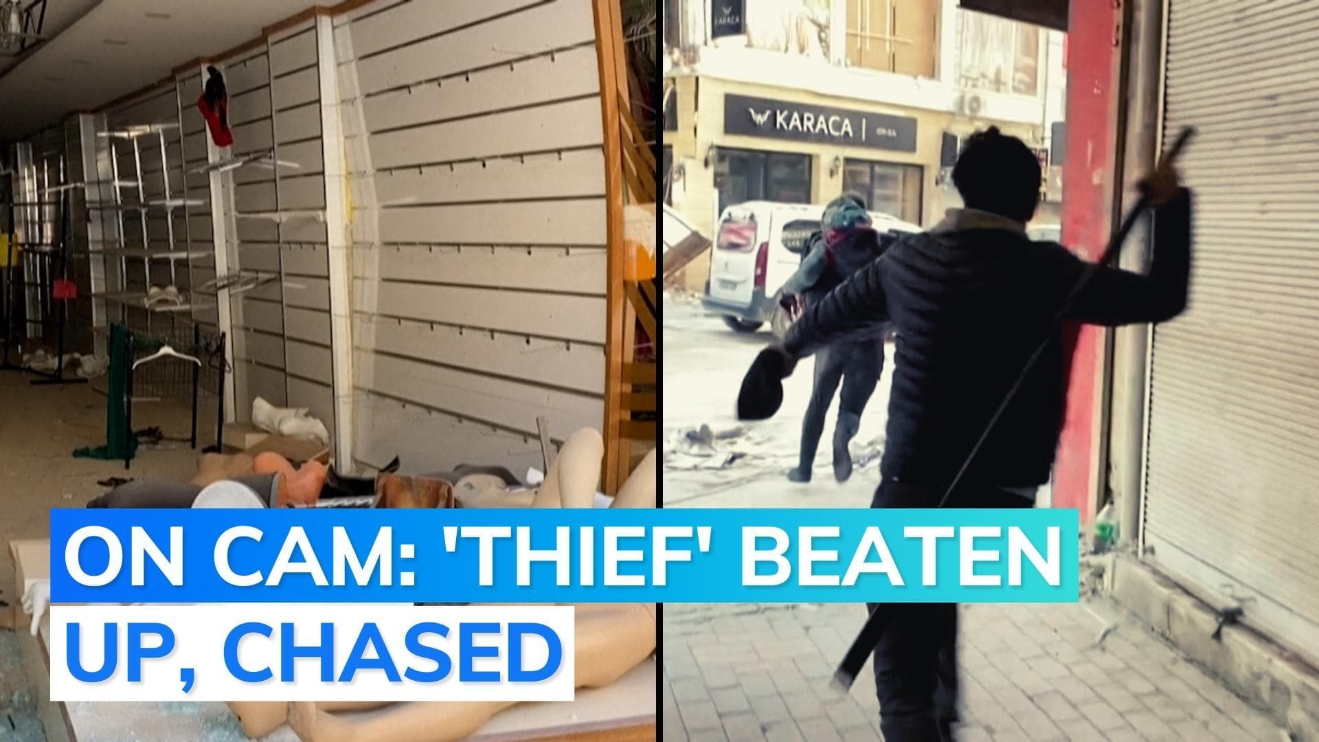 Turkey: looting in shops amid quake chaos; store-owners forced to protect property themselves