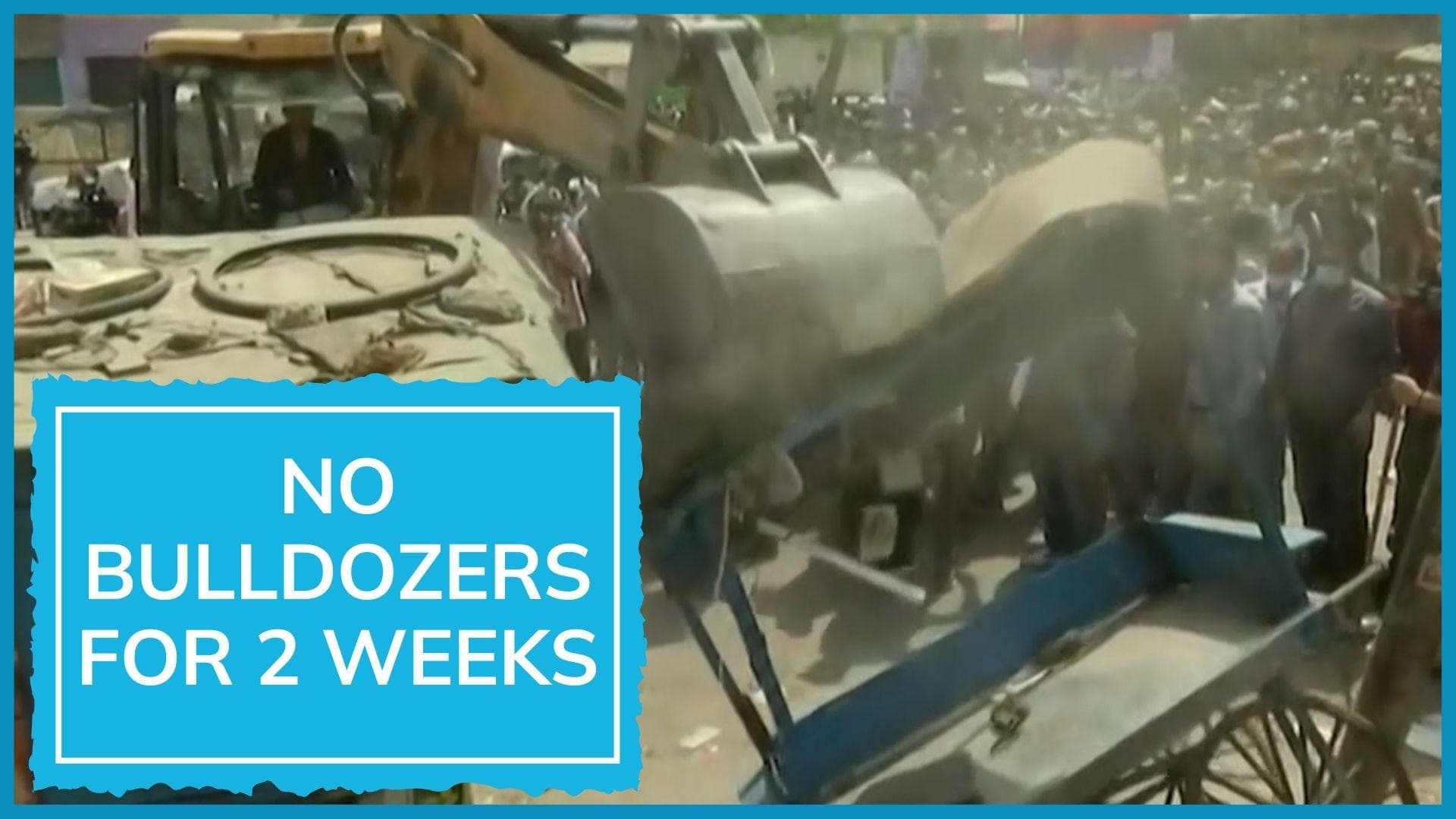 Jahangirpuri riots: bulldozer halted for 2 weeks, SC stays demolition