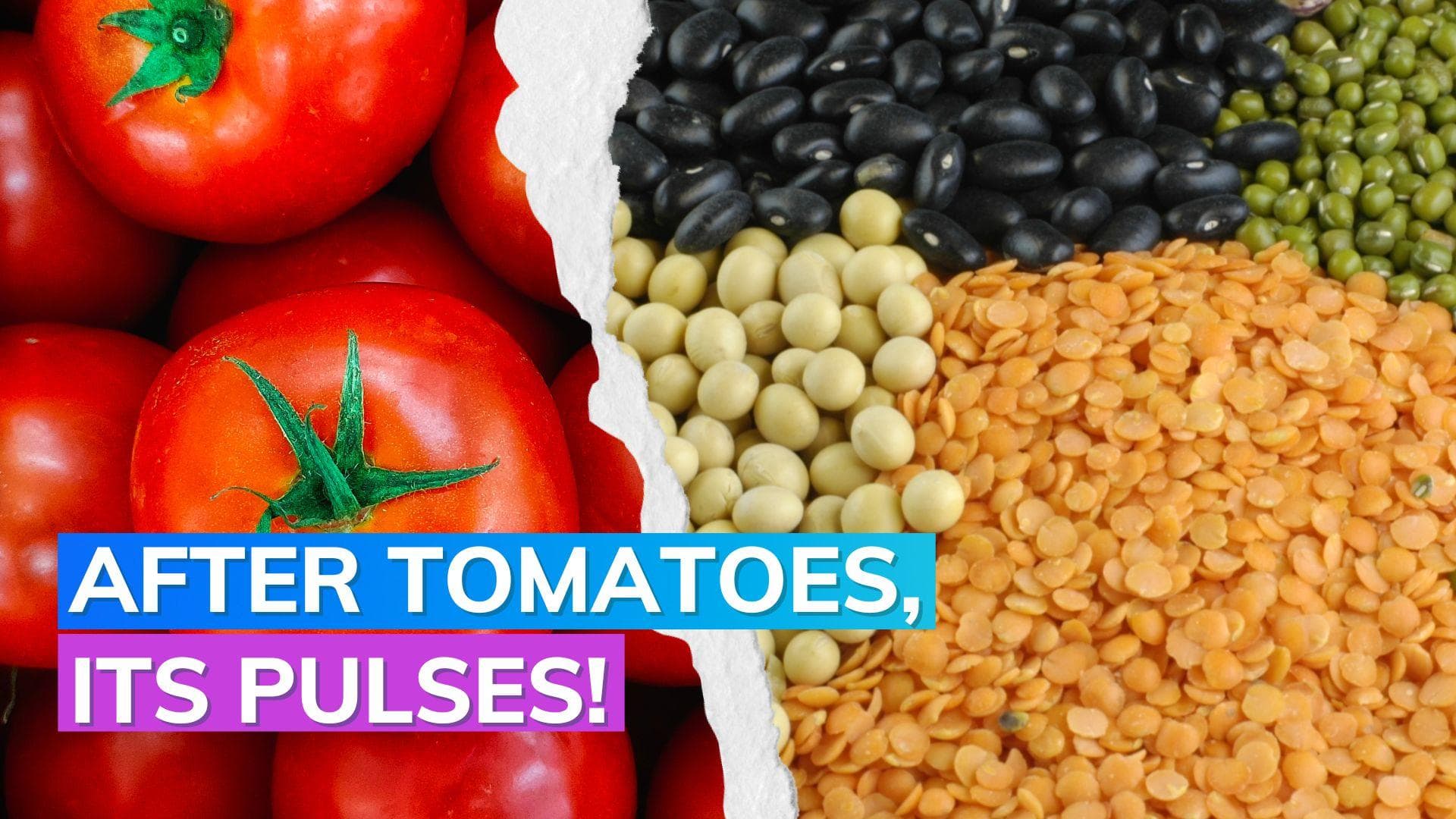 After tomato, Pulses' price shoot up as Kharif sowing falls