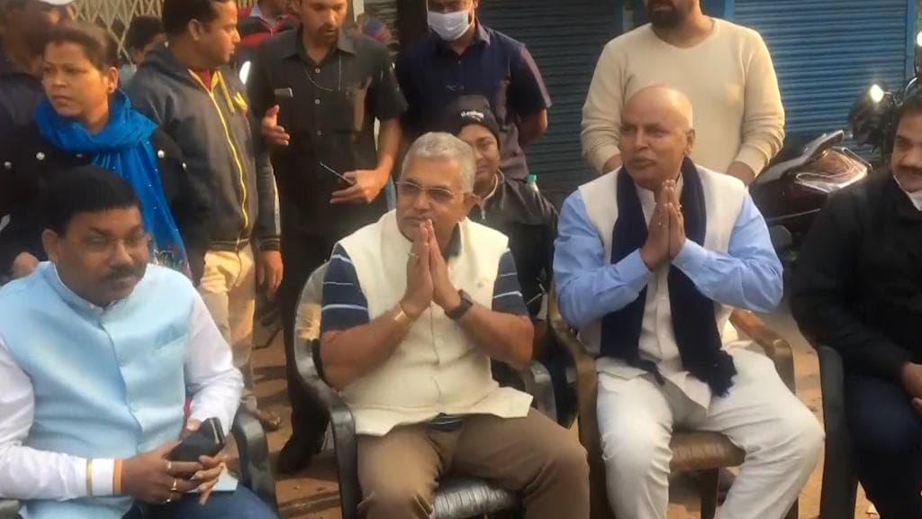 Dilip Ghosh on tripura : প্রার্থী না পেয়েই ত্রিপুরায় 'হতাশা' তৃণমূলের, কটাক্ষ দিলীপ ঘোষের