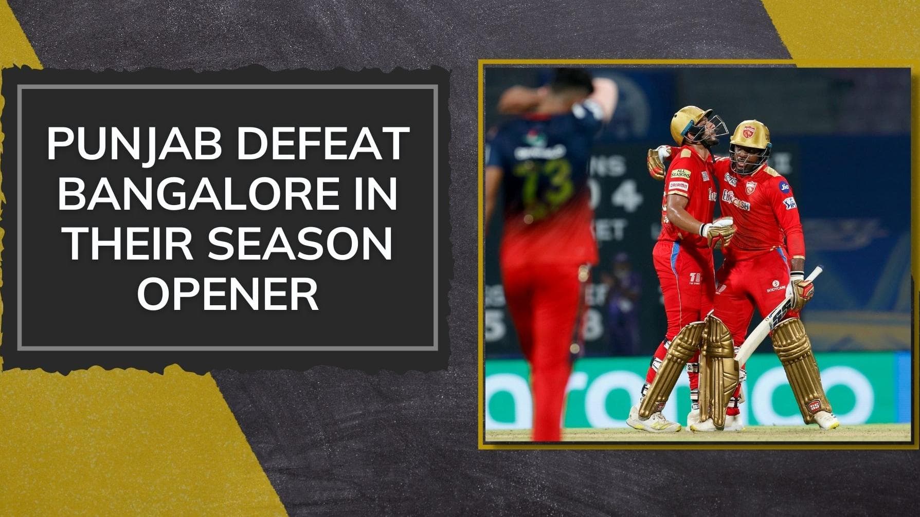 IPL 2022, PBKS VS RCB: Odean Smith powers Punjab to 5 wicket win in high-score thriller