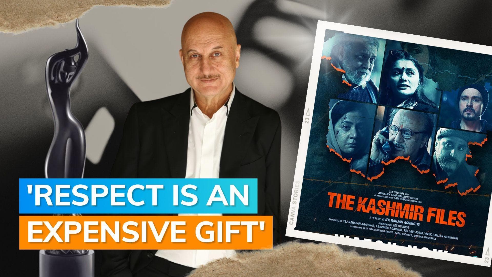 Filmfare Awards 2023: Anupam Kher shares cryptic message after ‘The Kashmir Files’ is snubbed at event