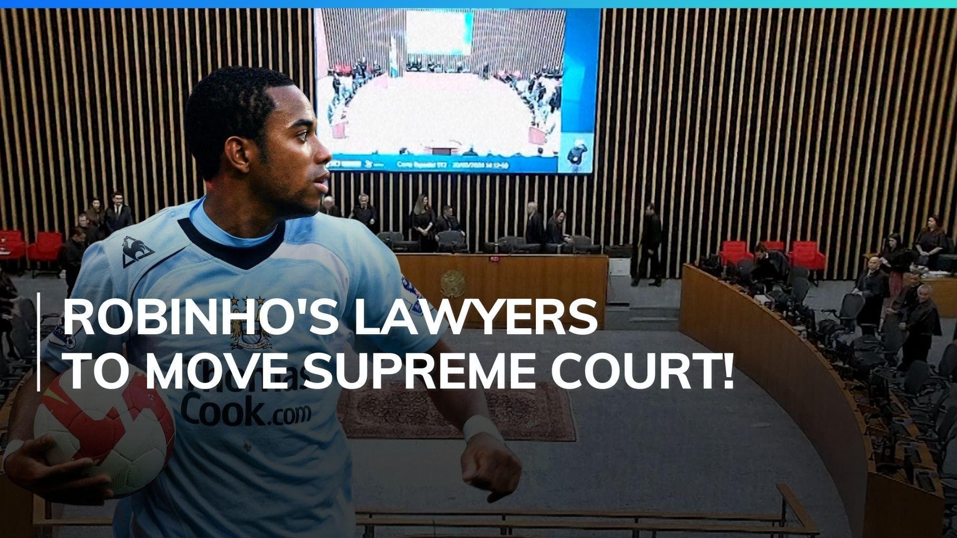 Brazil court rules Robinho must serve 9-year prison term for rape