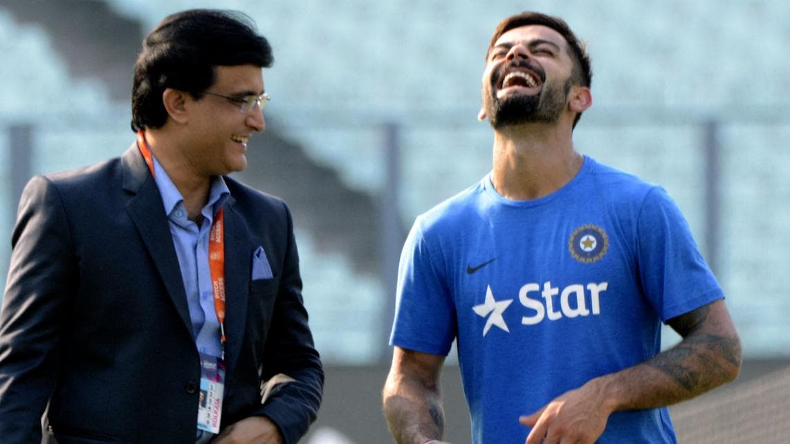 Sourav ganguly on kohli : বিরাটের হয়ে ব‍্যাট ধরলেন সৌরভ, কী বললেন মহারাজ 