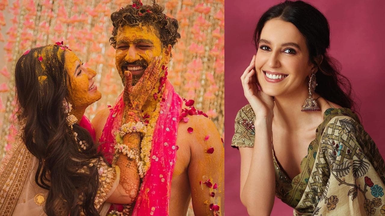 Isabelle Kaif shares throwback photos of Vicky Kaushal and Katrina Kaif's haldi