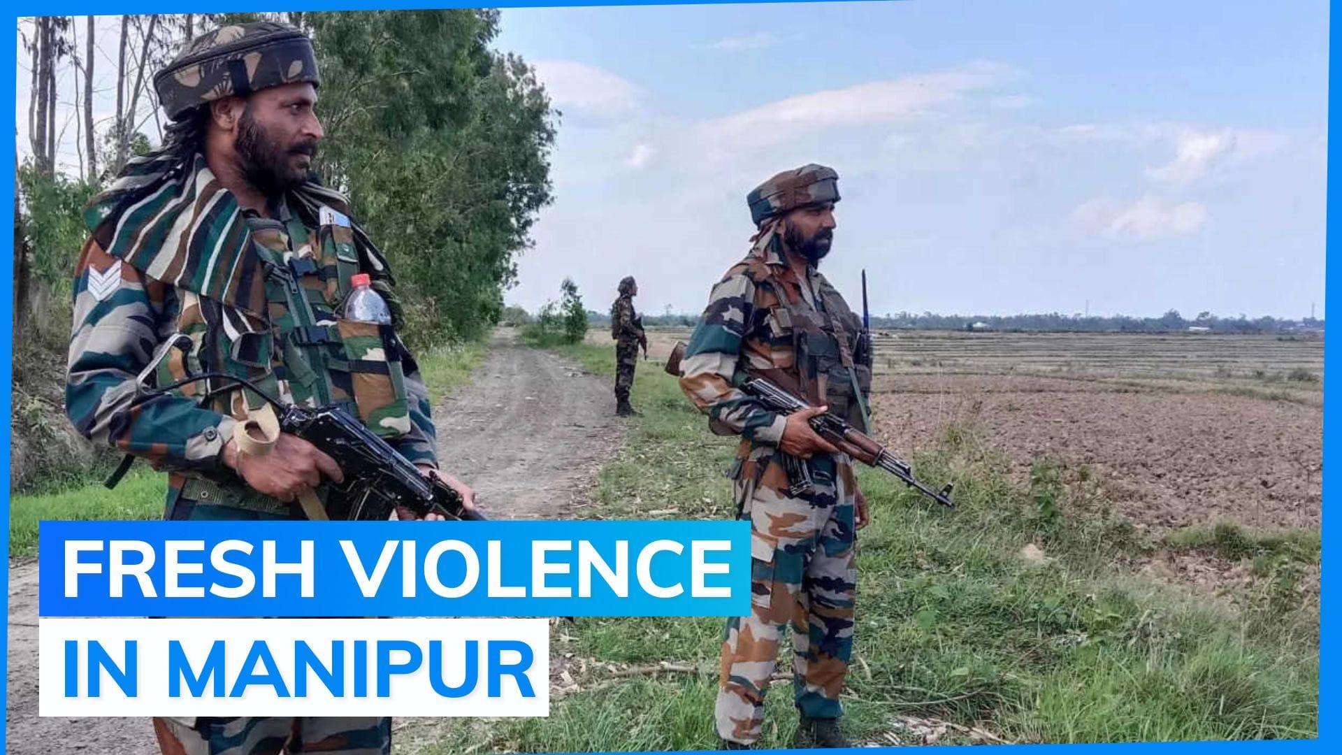 Manipur security officer killed in attack by militants in Moreh town