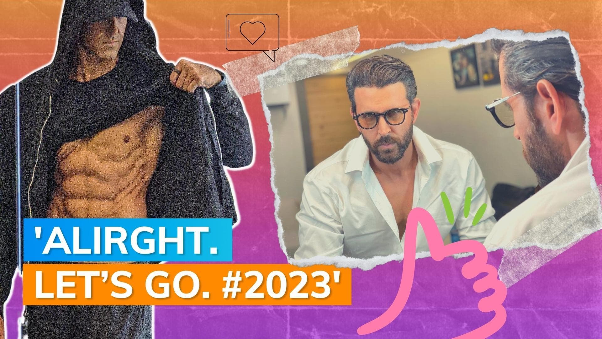 Hrithik Roshan flaunts eight-pack abs in latest Instagram post, fans can't keep calm. See pics