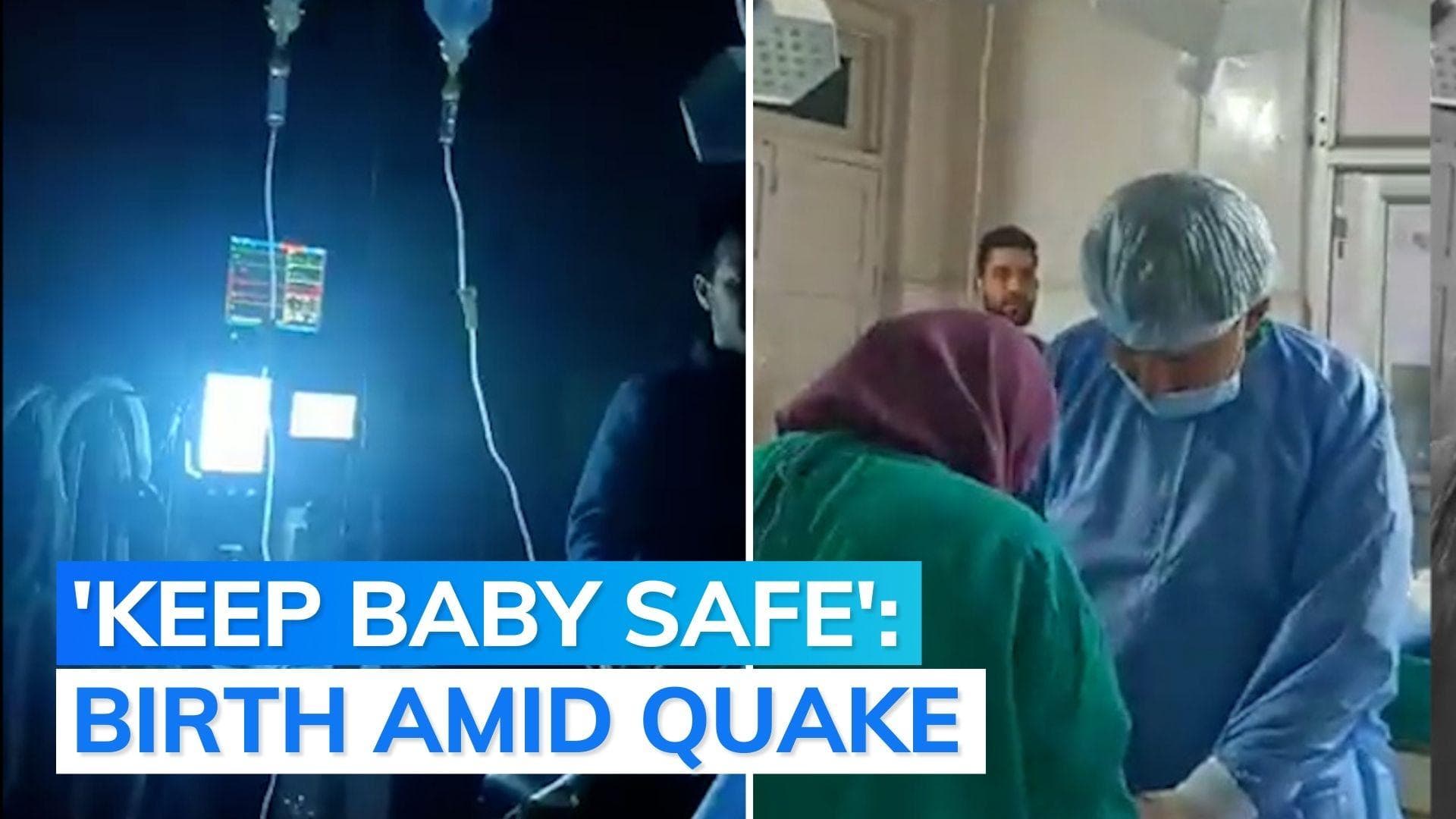 On cam: surgery during earthquake, power cut in Jammu & Kashmir