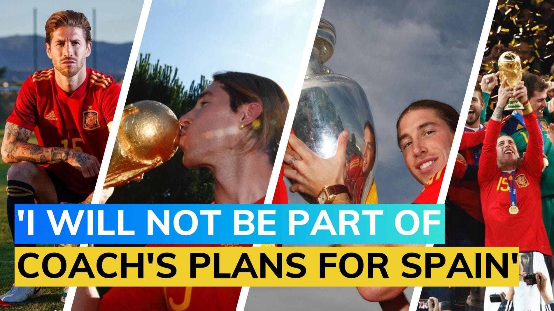 Spain's Sergio Ramos announces retirement from international football