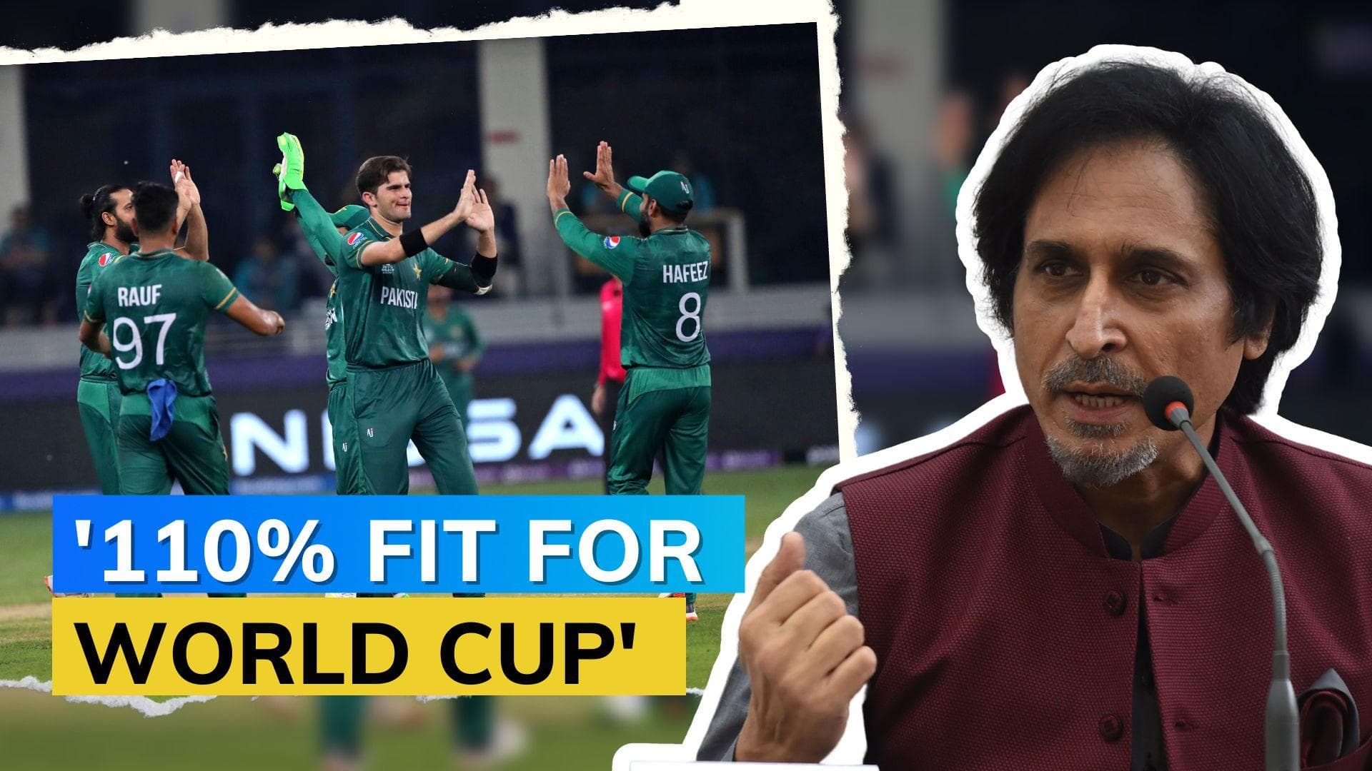 Shaheen Afridi fit and ready for T20 World Cup - Ramiz Raja
