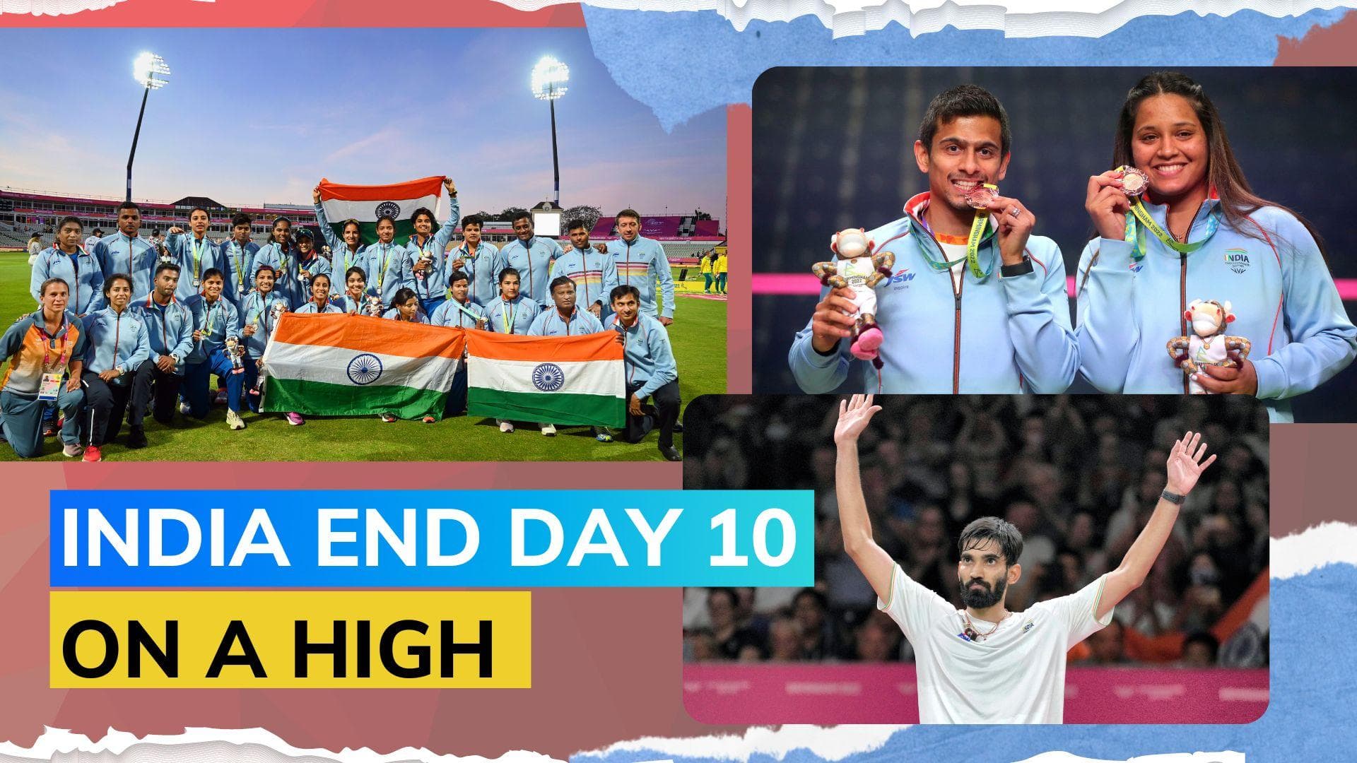 CWG 2022 Day 10: overnight round-up - 4 gold medals, a slip up in women's cricket, TT & Badminton results