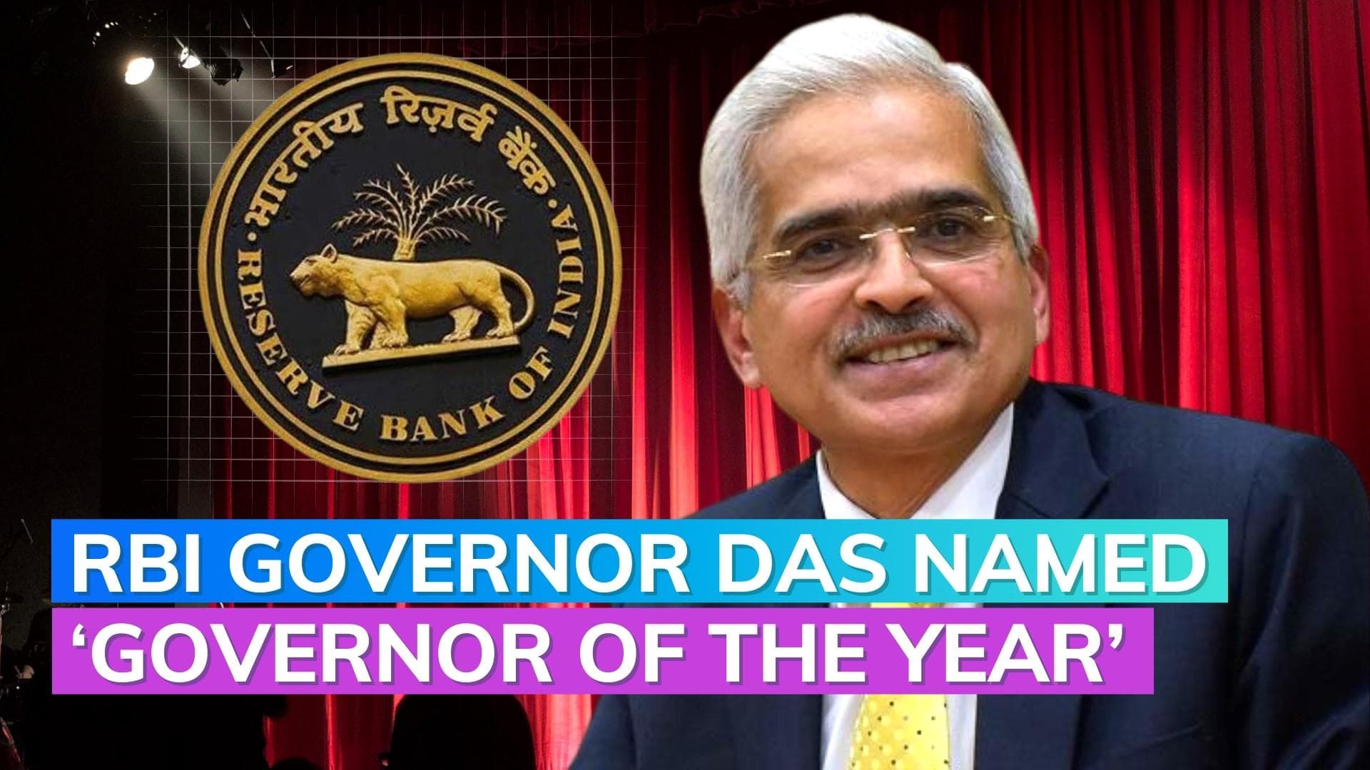 RBI Governor Shaktikanta Das named 'Governor of the Year'