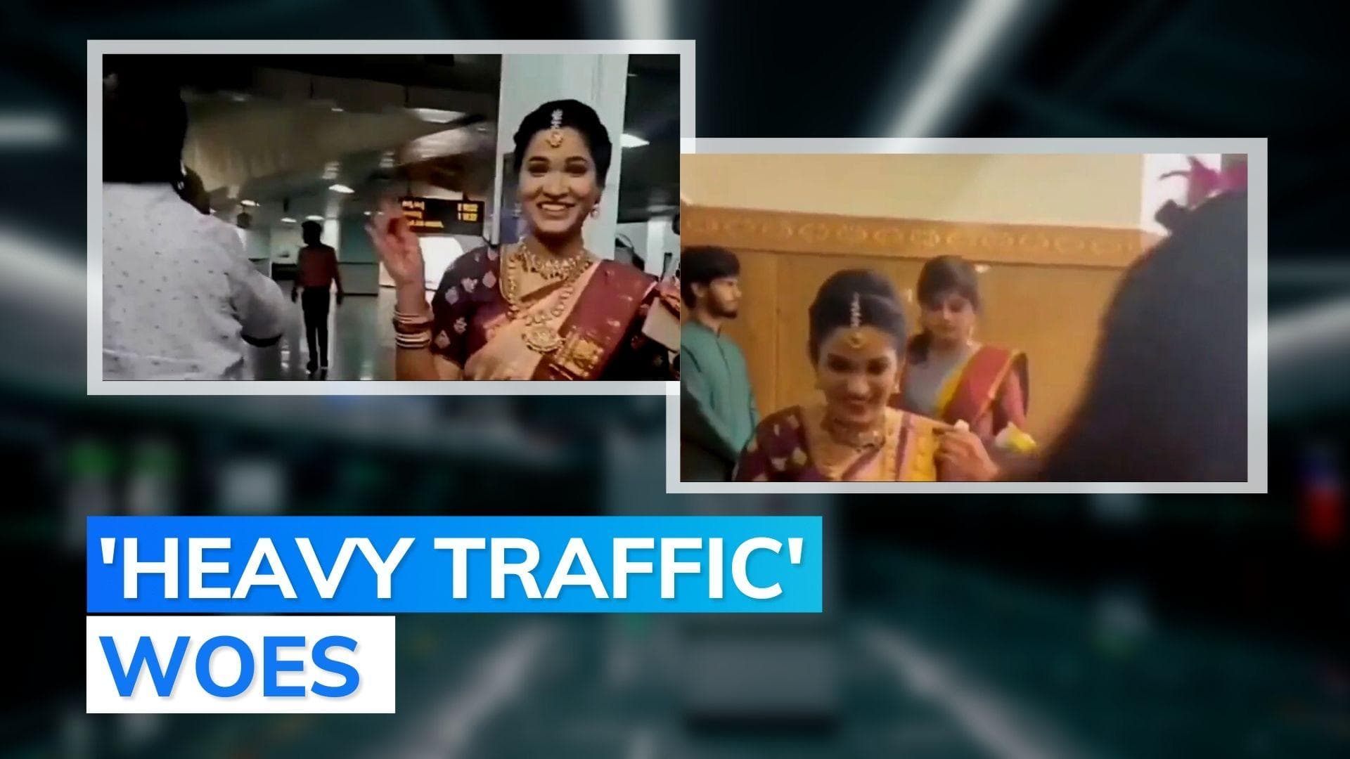 Watch: Here's why Bengaluru bride opted for a metro ride to reach wedding venue