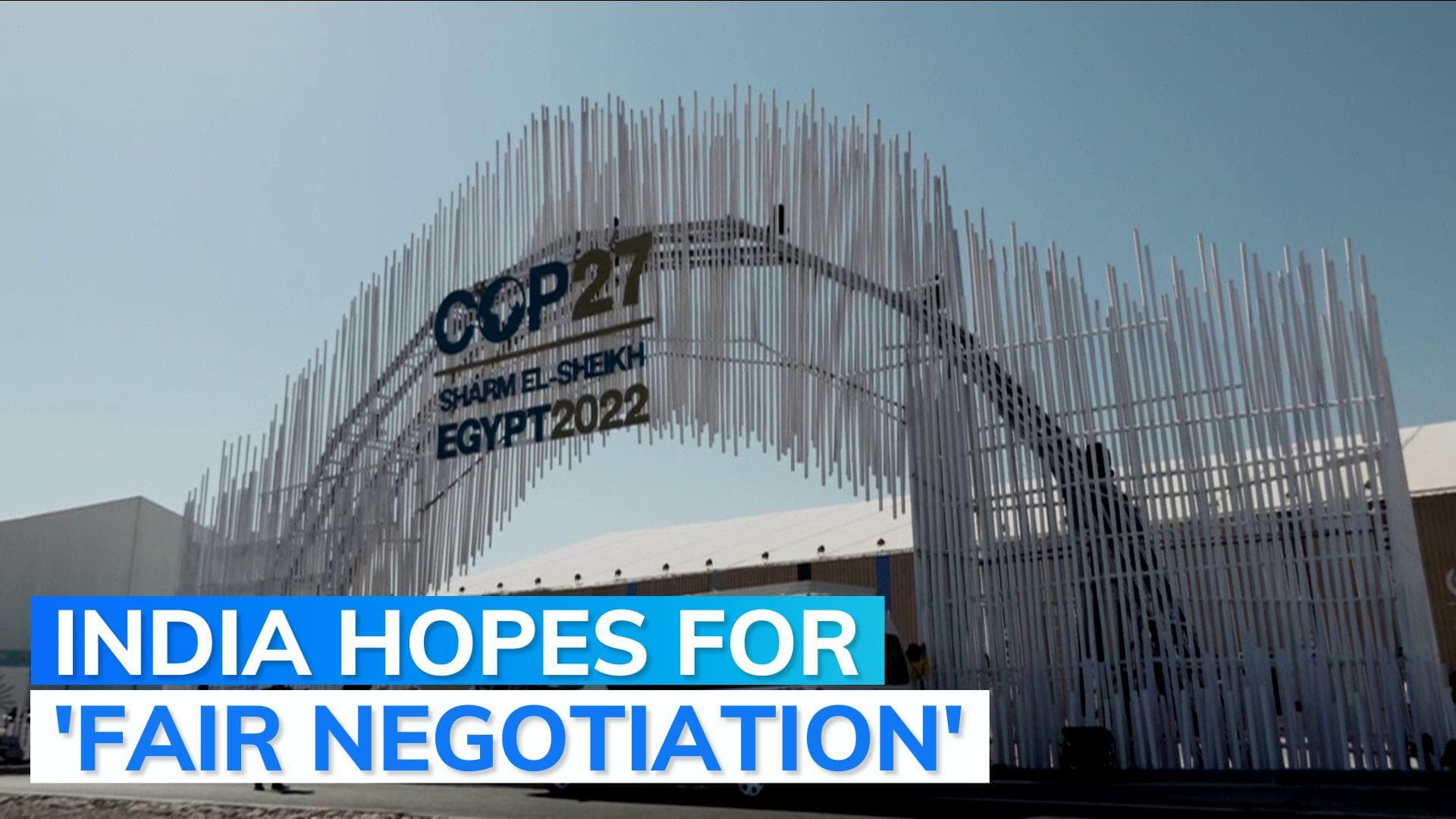 In a first, COP27 opens with inclusion of 'loss and damage' in agenda