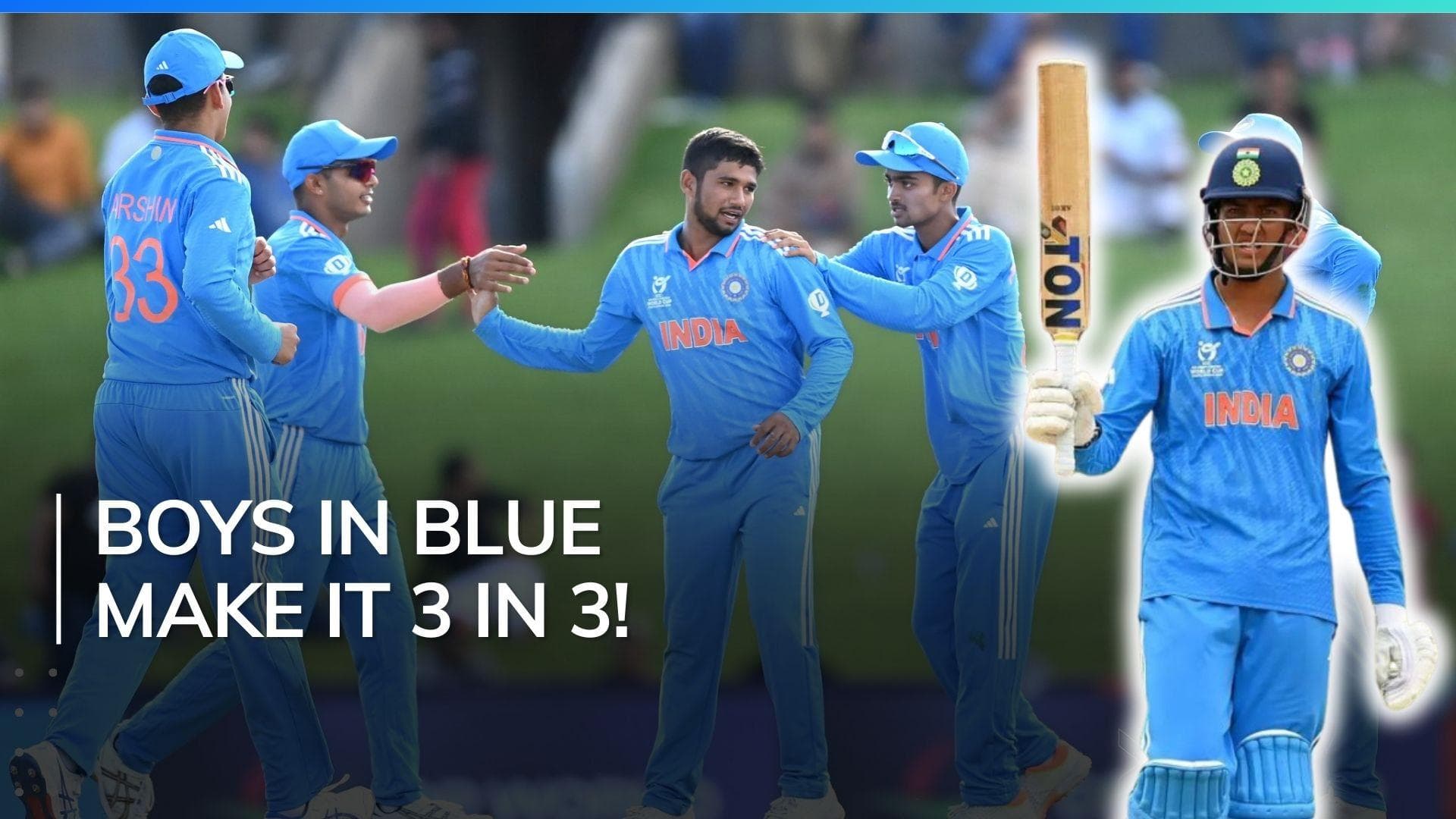 U19 World Cup 2024: Arshin Kulkarni shines with a ton as India thrash USA by 201 runs