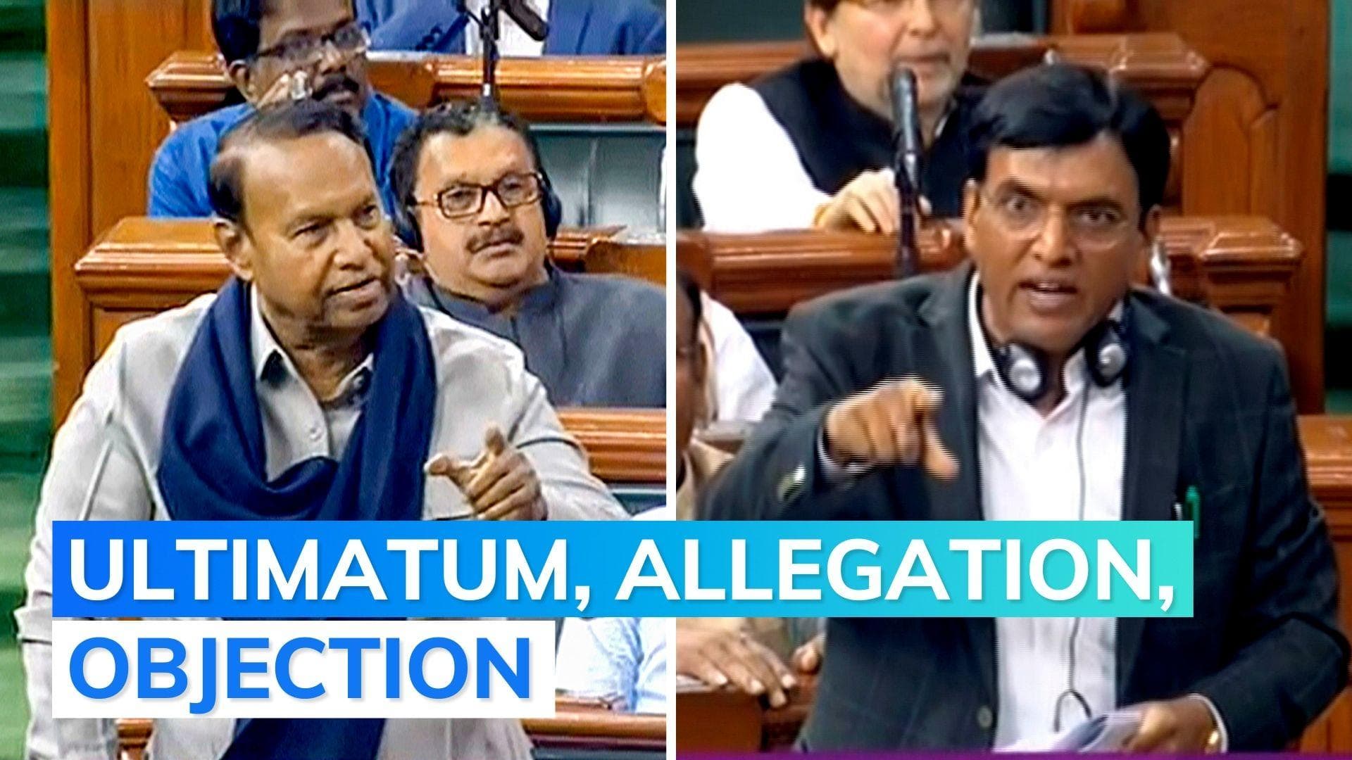 'Nahi chalne dunga...': Health minister's warning on medical institutes in Lok Sabha; DMK MP protests