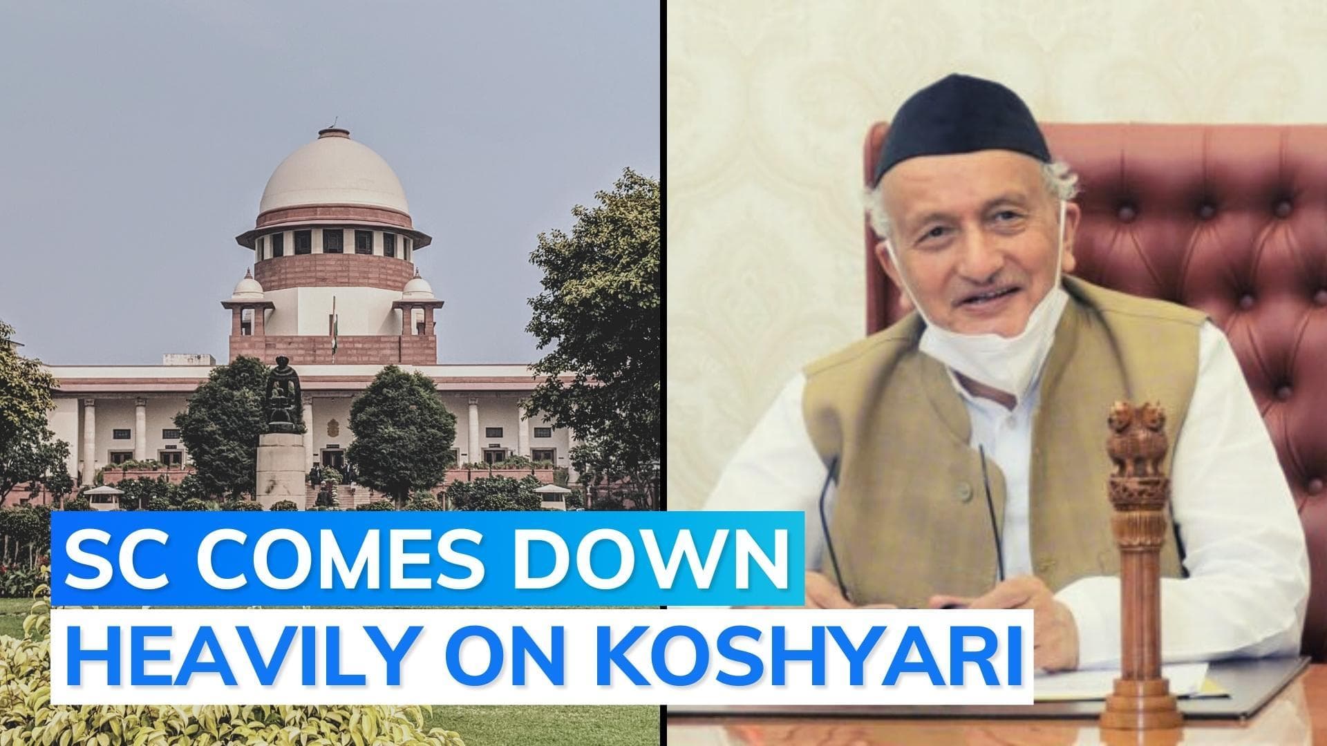 SC criticises Maharashtra Governor's actions in Sena dispute