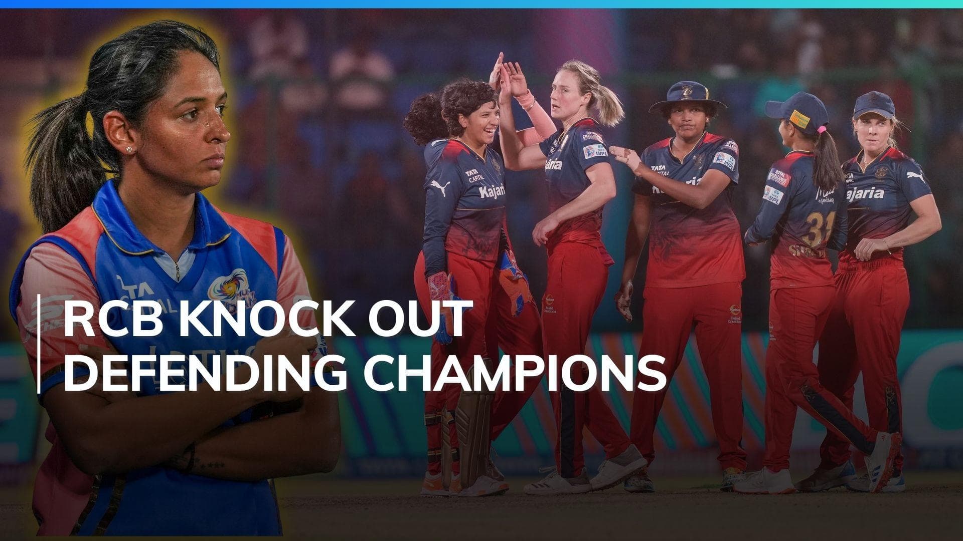 WPL 2024 Eliminator: RCB clinch final-over thriller against MI, will face DC in final