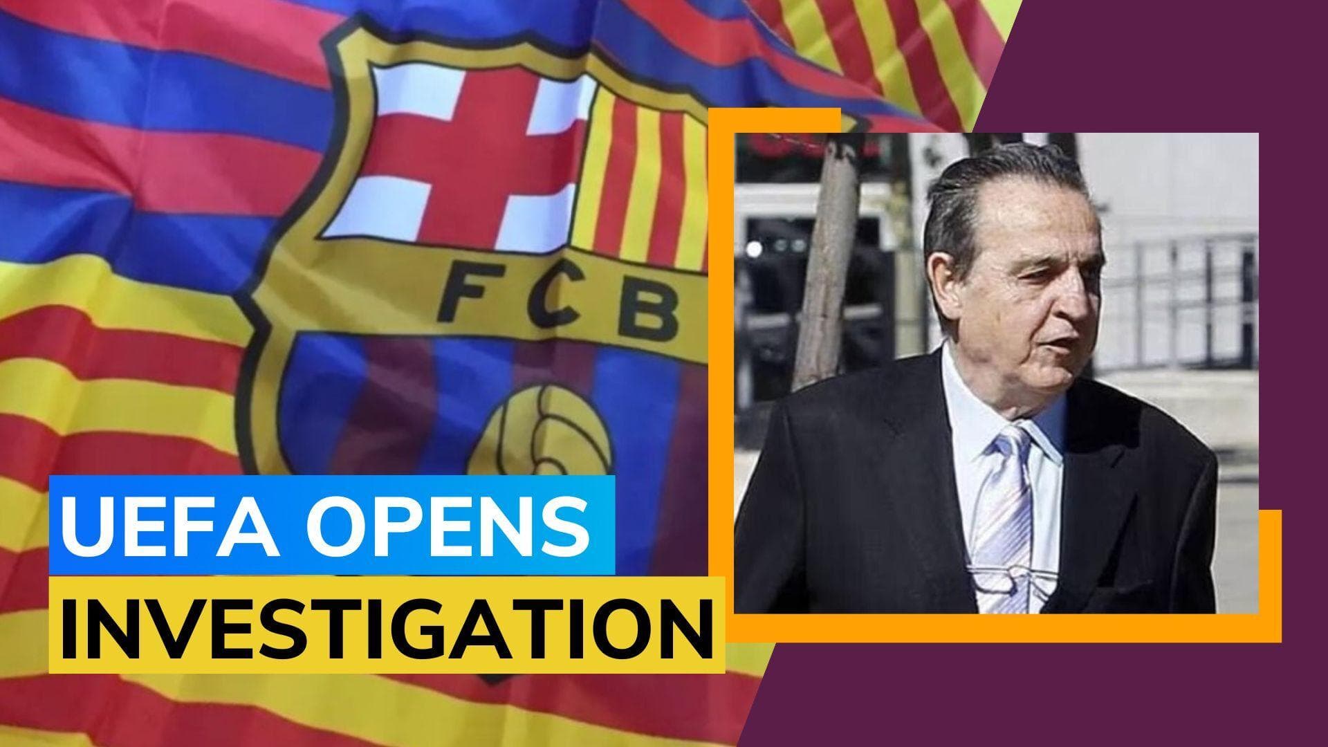 UEFA to investigate Barcelona over referee payments