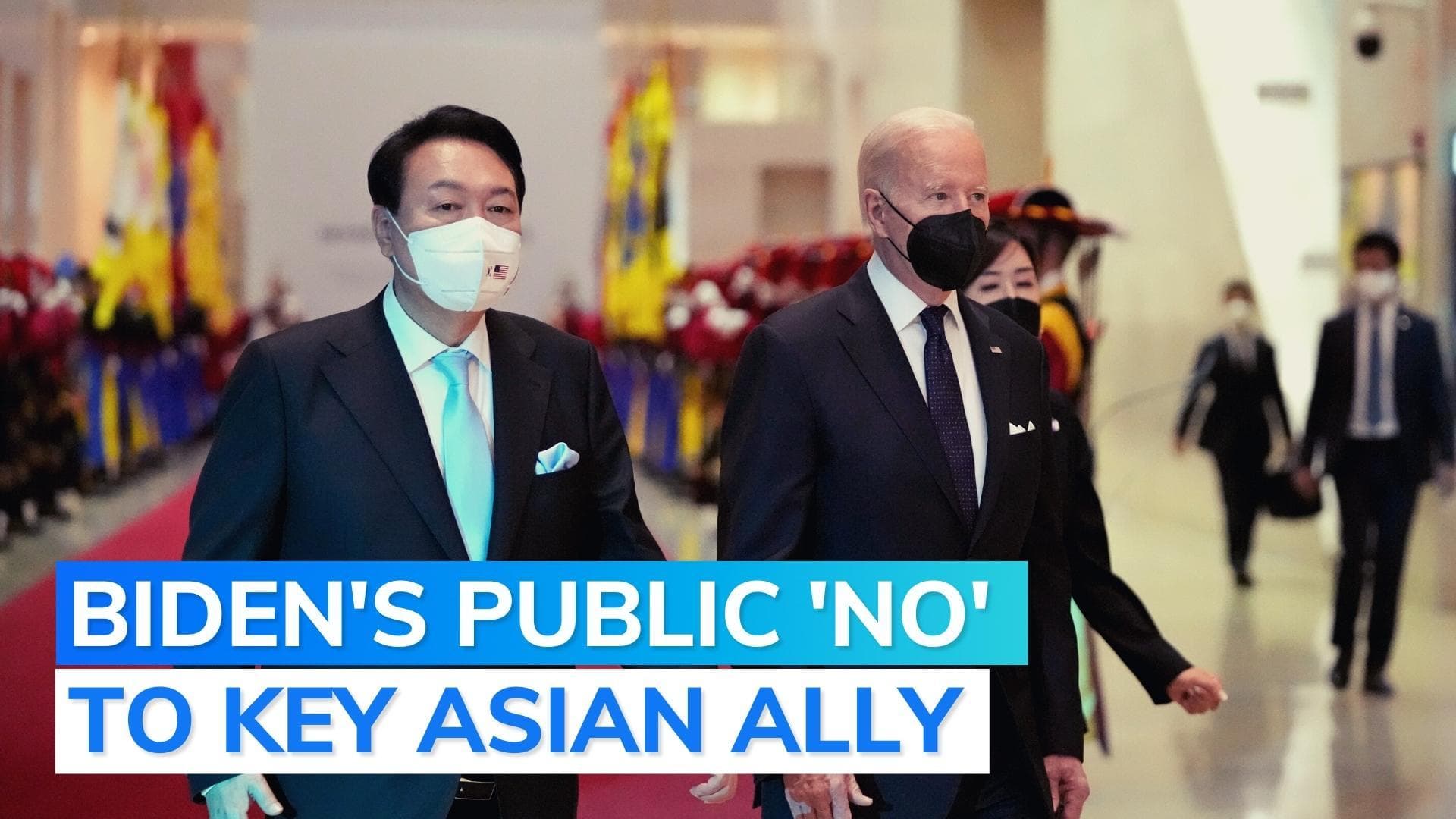 Amid North Korea's threats, Joe Biden contradicts South Korean President on nuclear drills with USA