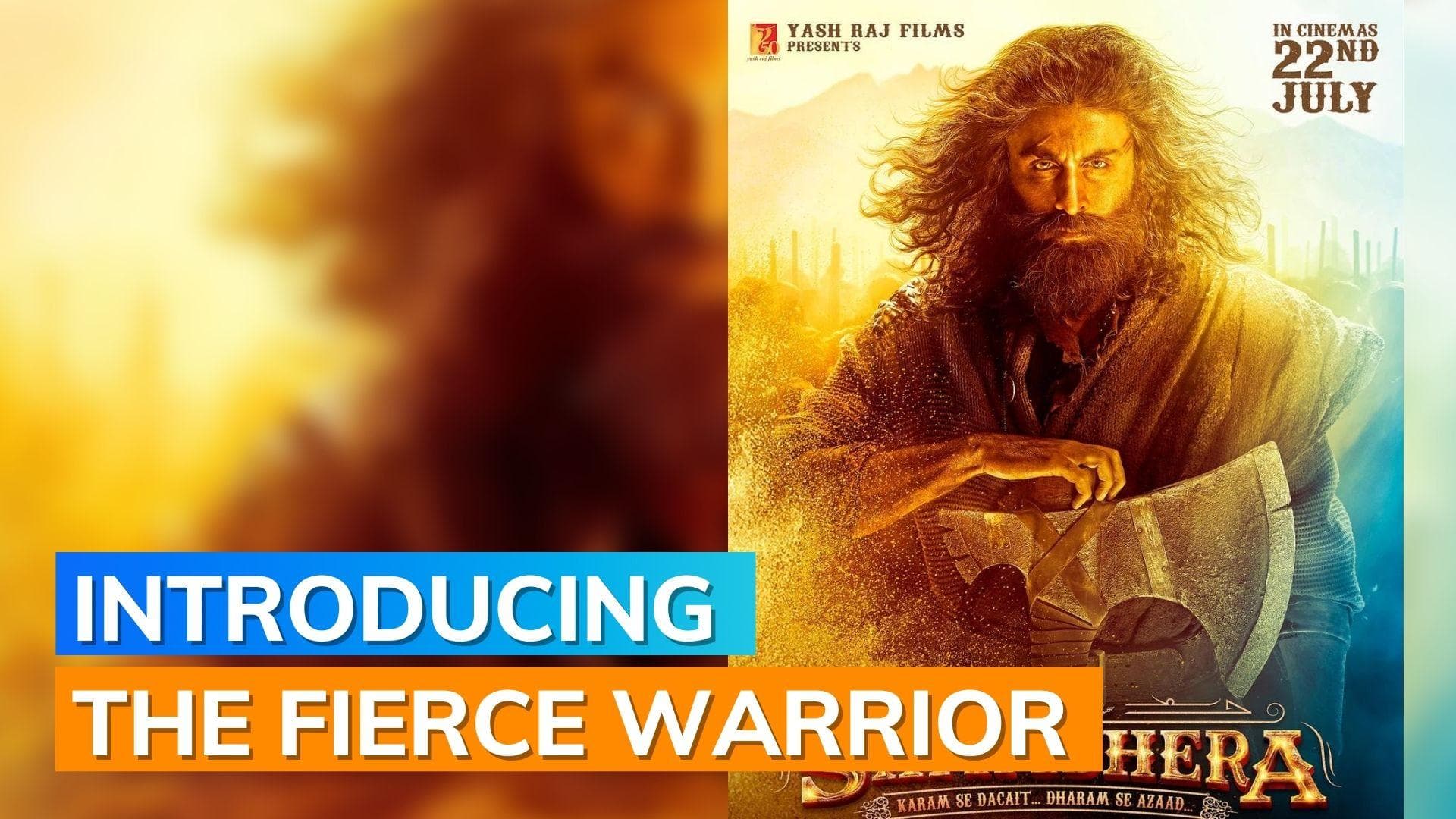 'Shamshera' official poster out, Alia Bhatt praises her husband Ranbir Kapoor