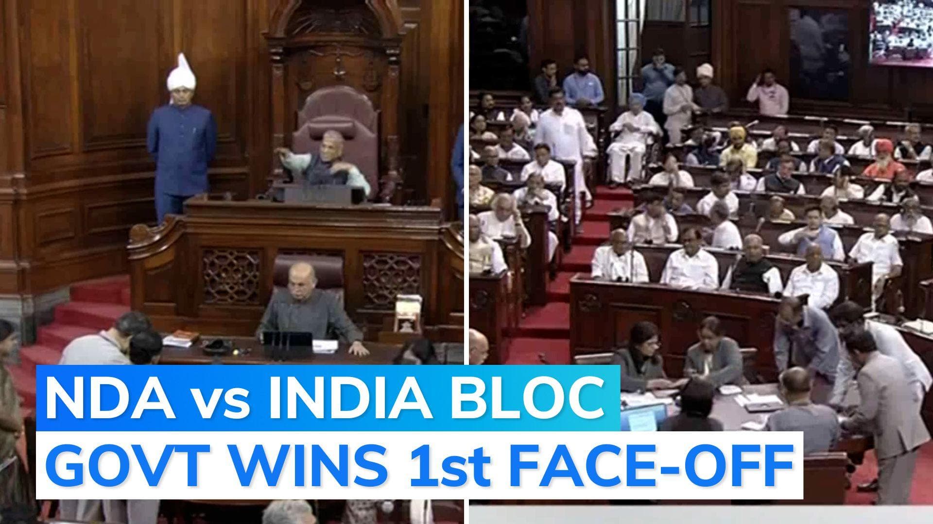 Centre's controversial Delhi Services Bill cleared in Rajya Sabha