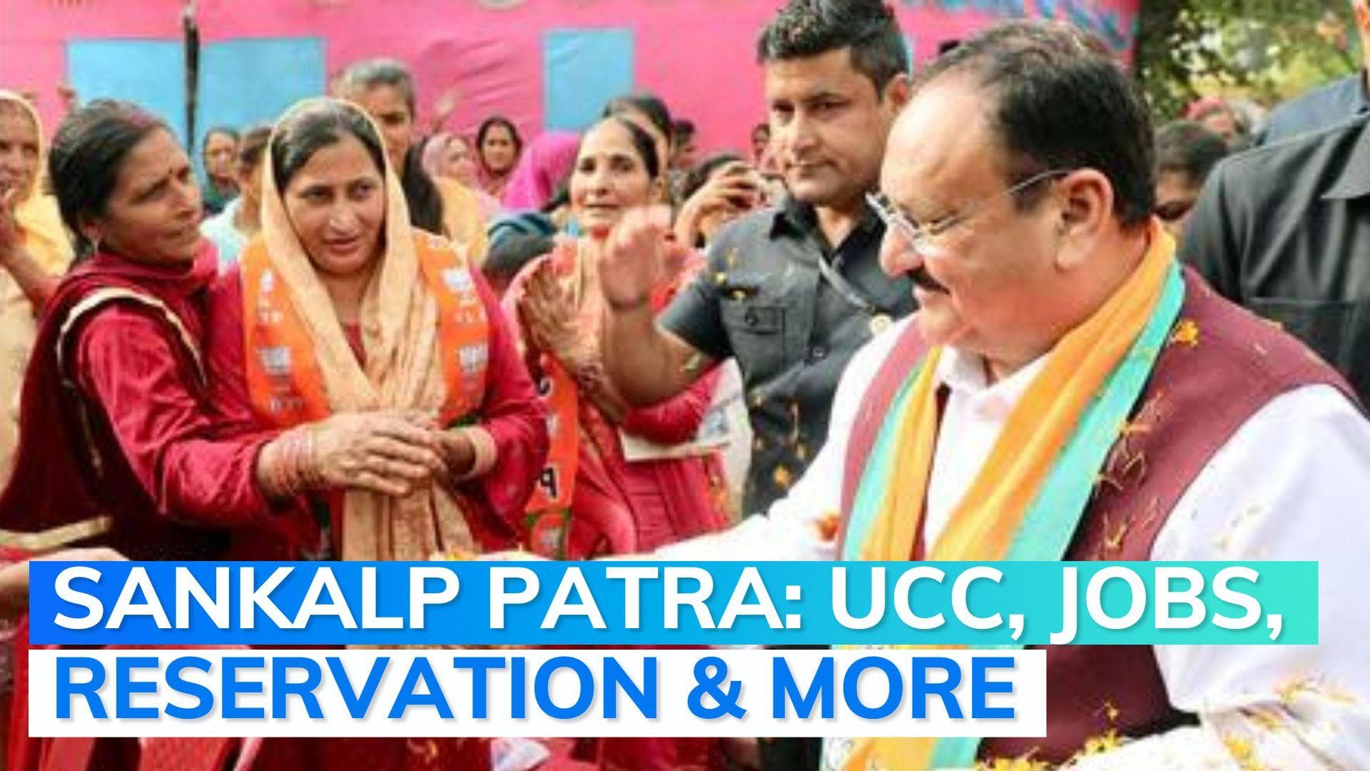 BJP releases manifesto for Himachal Pradesh assembly elections