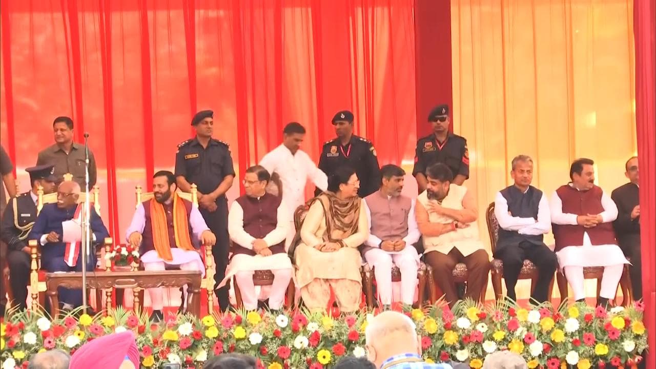 Haryana cabinet expansion: eight MLAs take oath as ministers