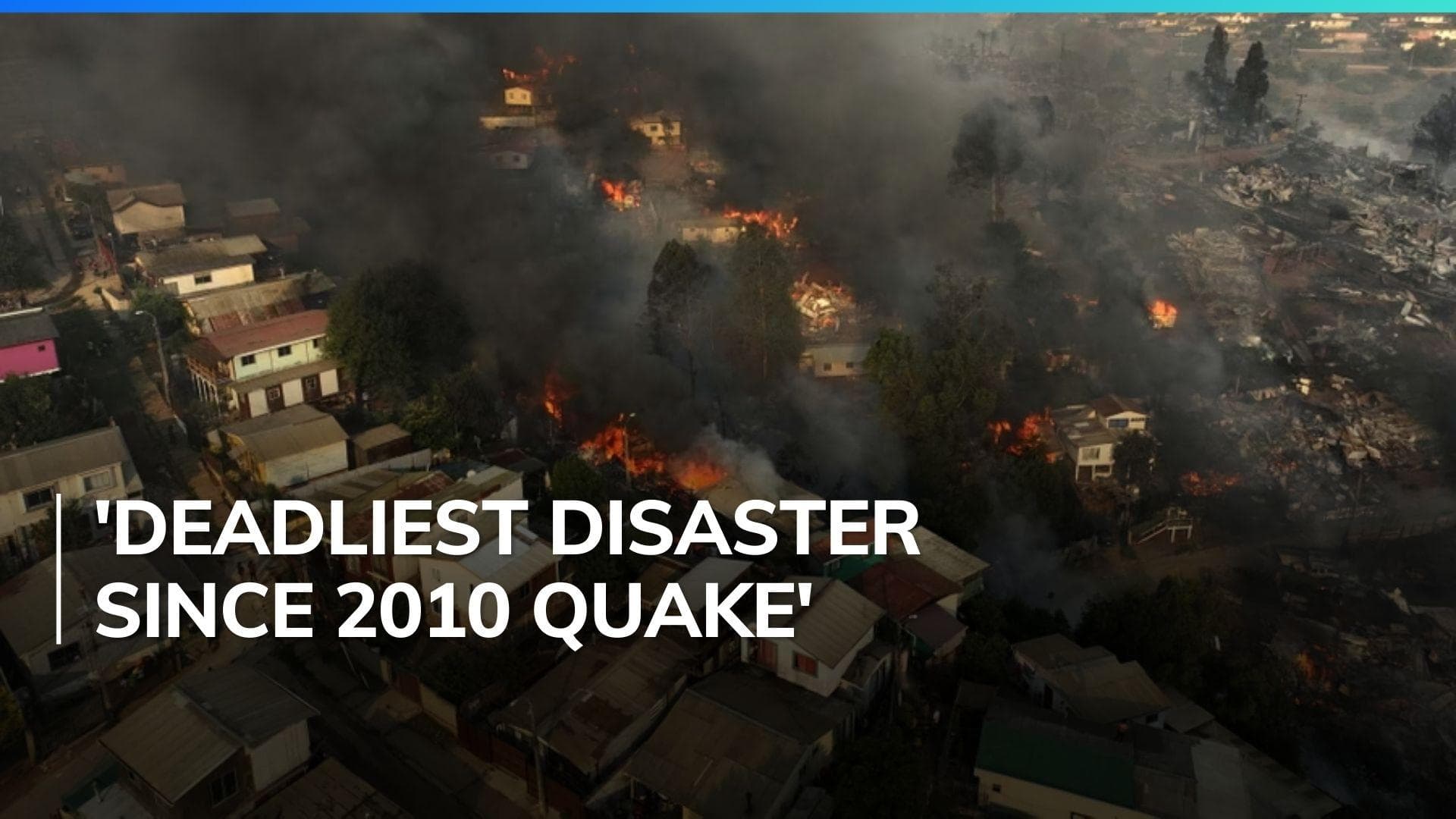 Death toll in Chile wildfires reach 131, more than 300 still missing