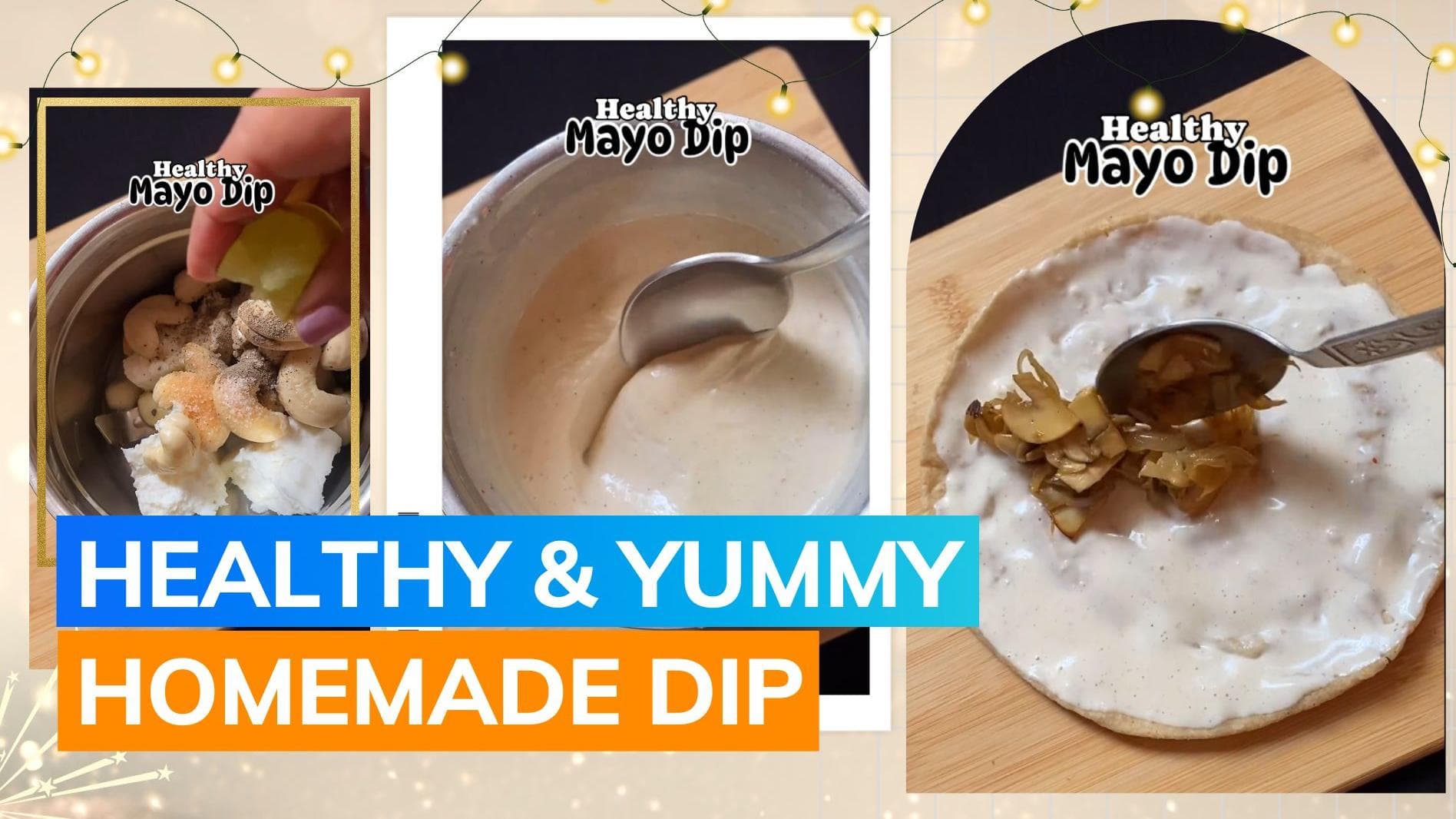 New Year party ready? Try out this super easy cashew, paneer dip and make your guests go wow