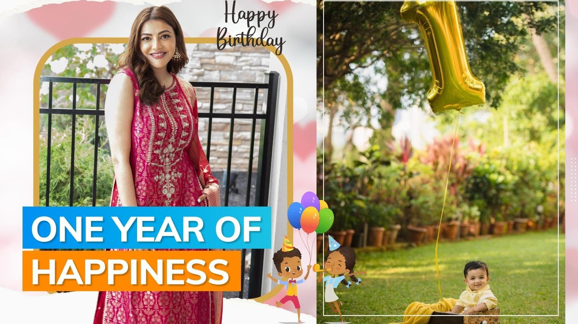 Kajal Aggarwal celebrates son Neil’s first birthday, shares an adorable picture of ‘sunshine boy’