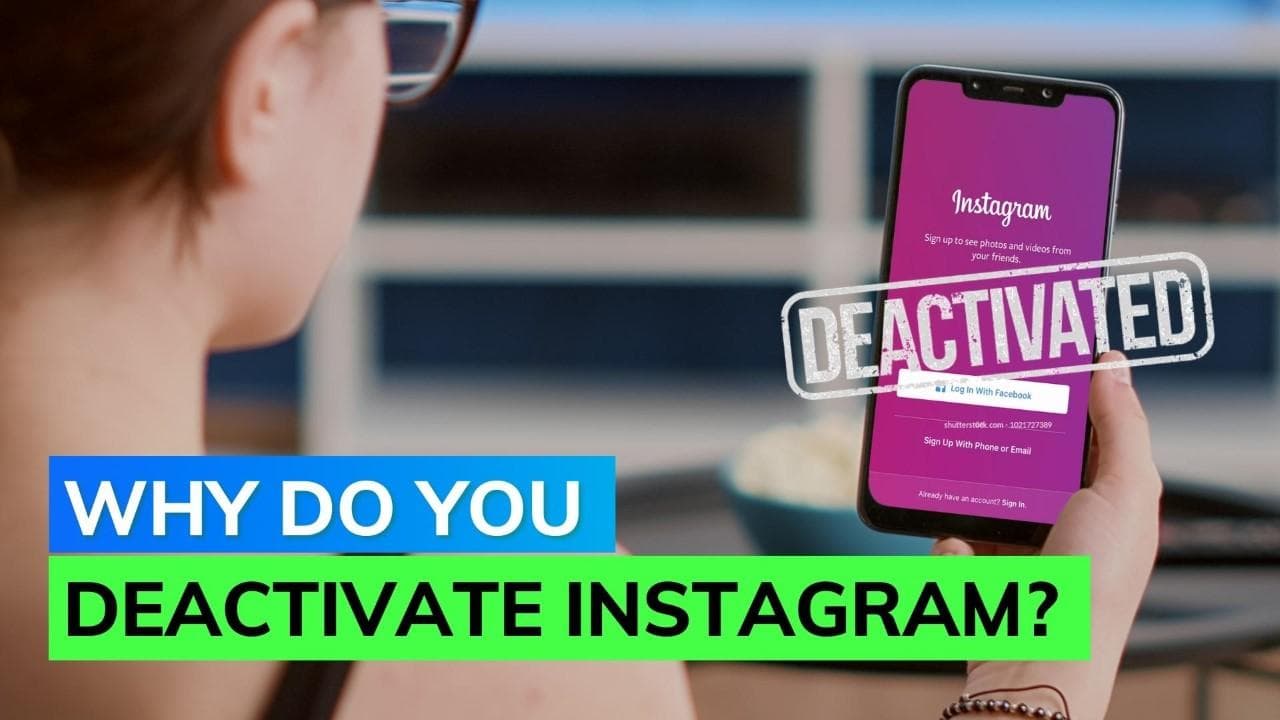 Psychotherapist explains why you feel like deactivating Instagram? 